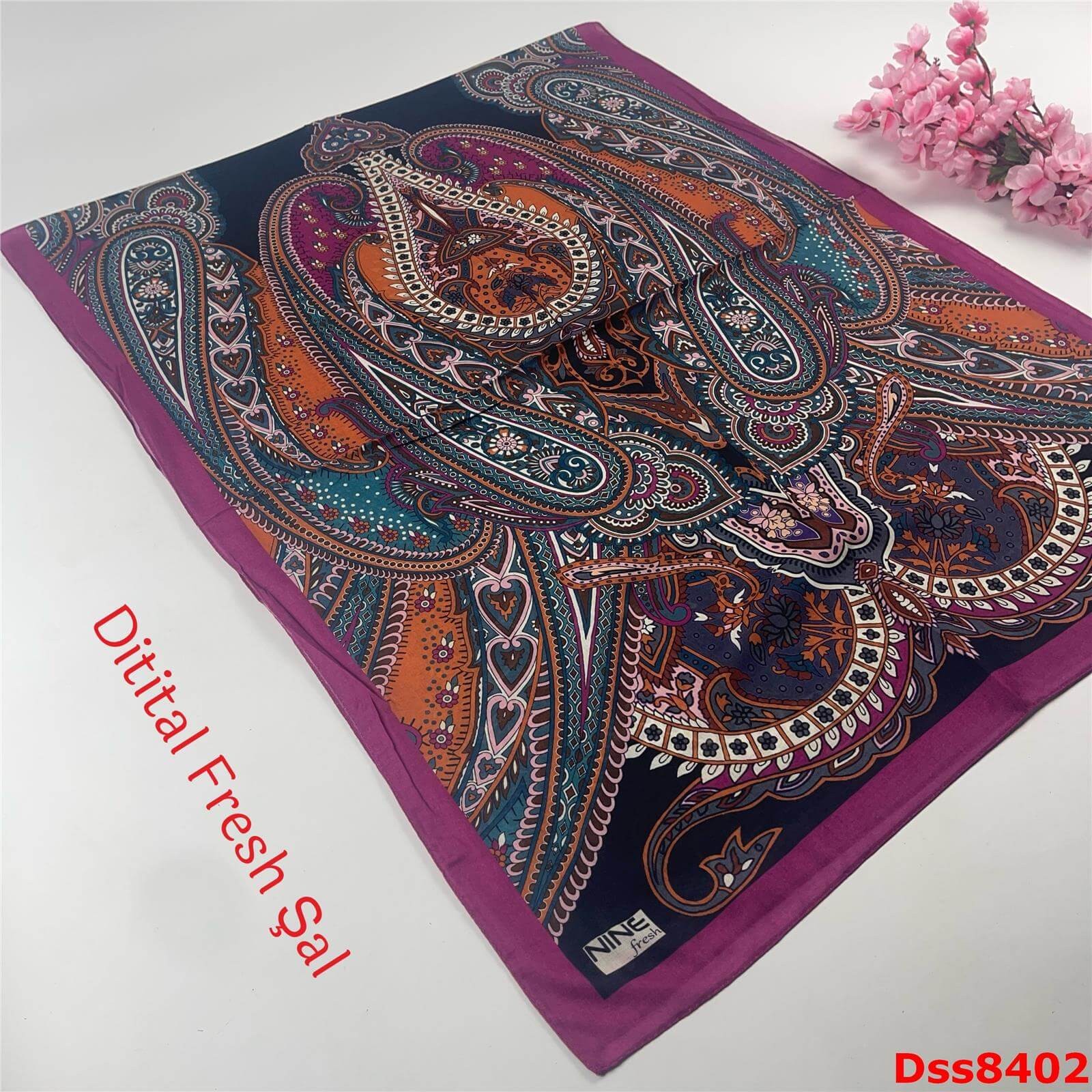 ZB-022  Dijital Fresh Şal