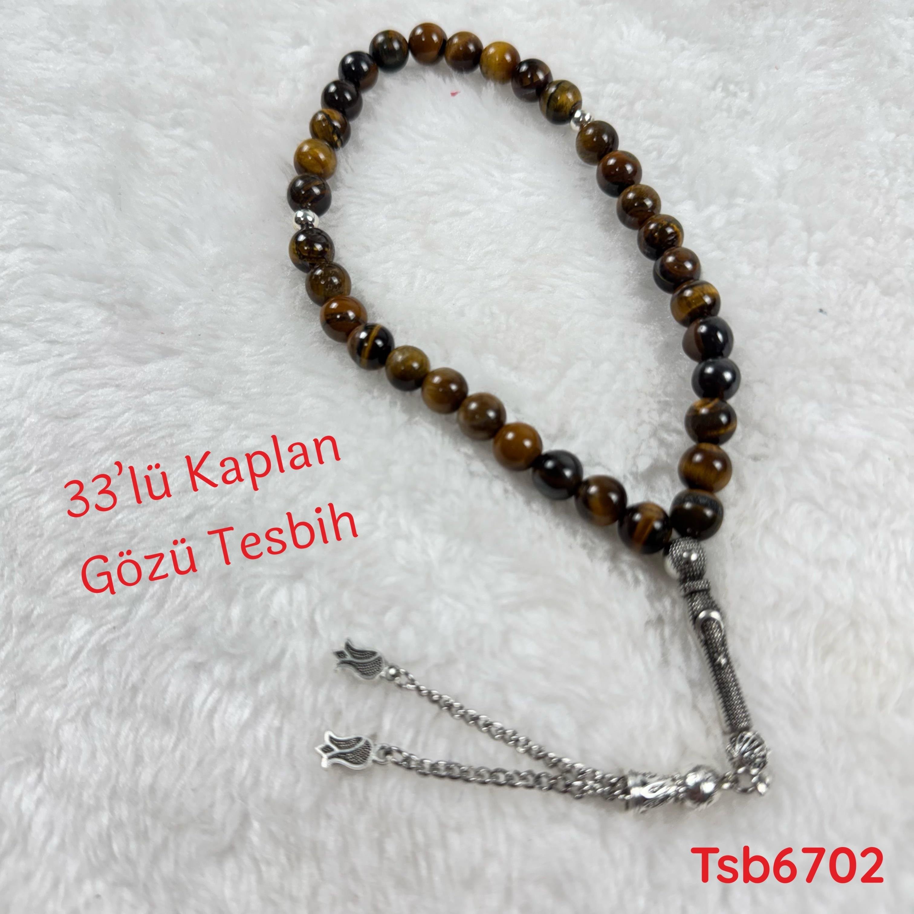 ZZ-112 33'lü Kaplan Gözü Tesbih