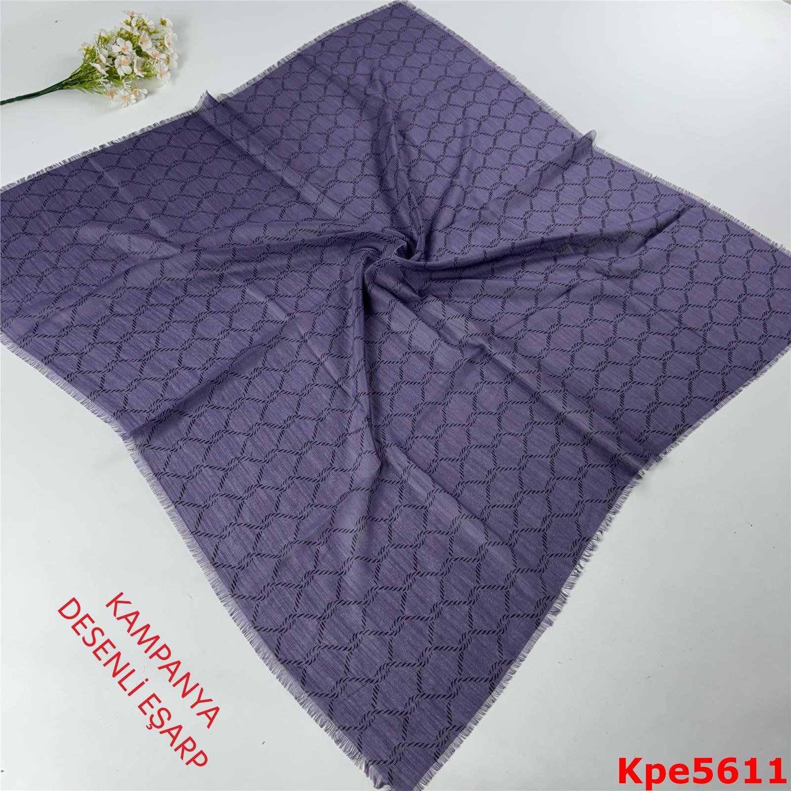 ZK-044 Kampanya Desenli Eşarp