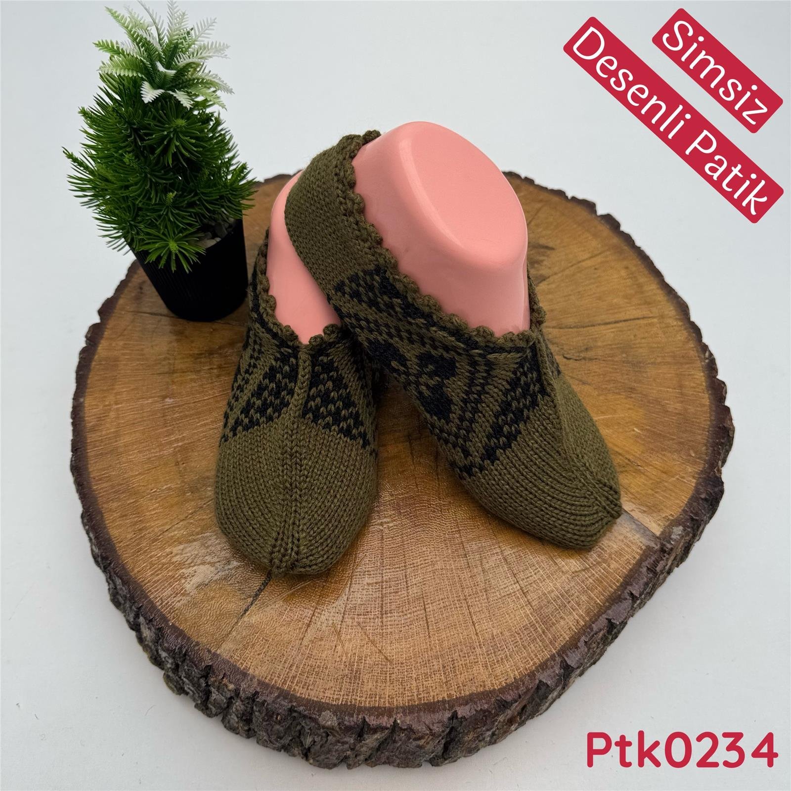 ZG-076 Simsiz Desenli Patik