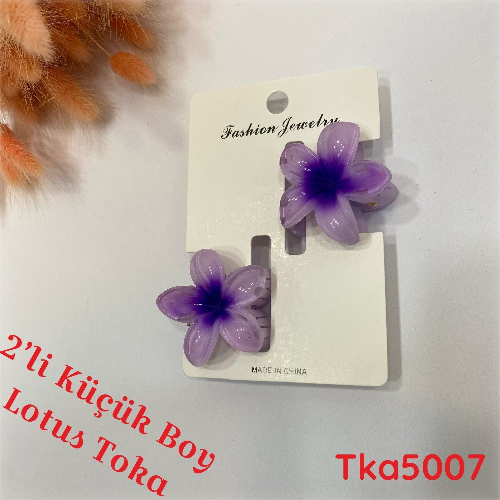 UD-144  2'li Küçük Boy Lotus Toka