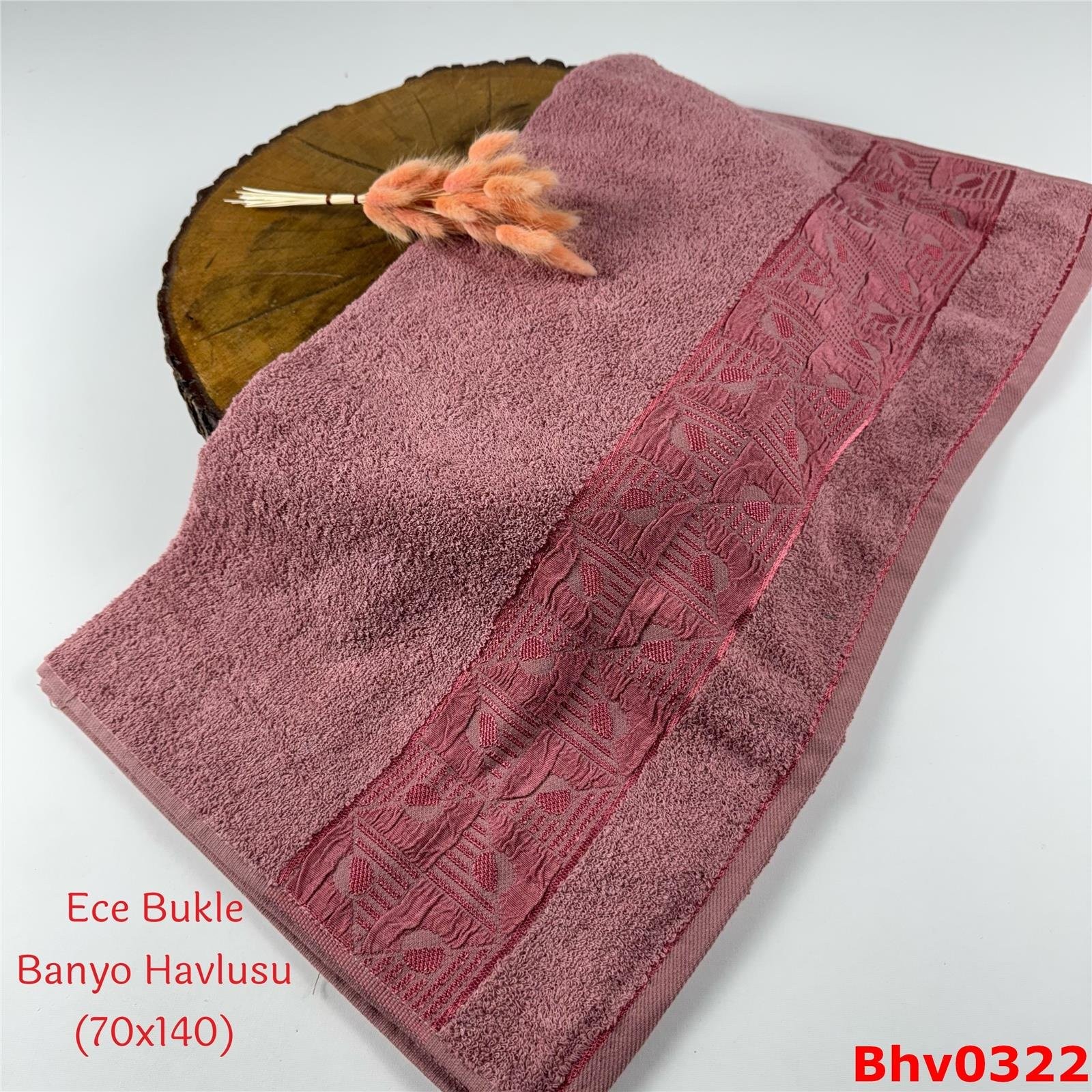 J-092 70*140 Ece Bukle Banyo Havlusu
