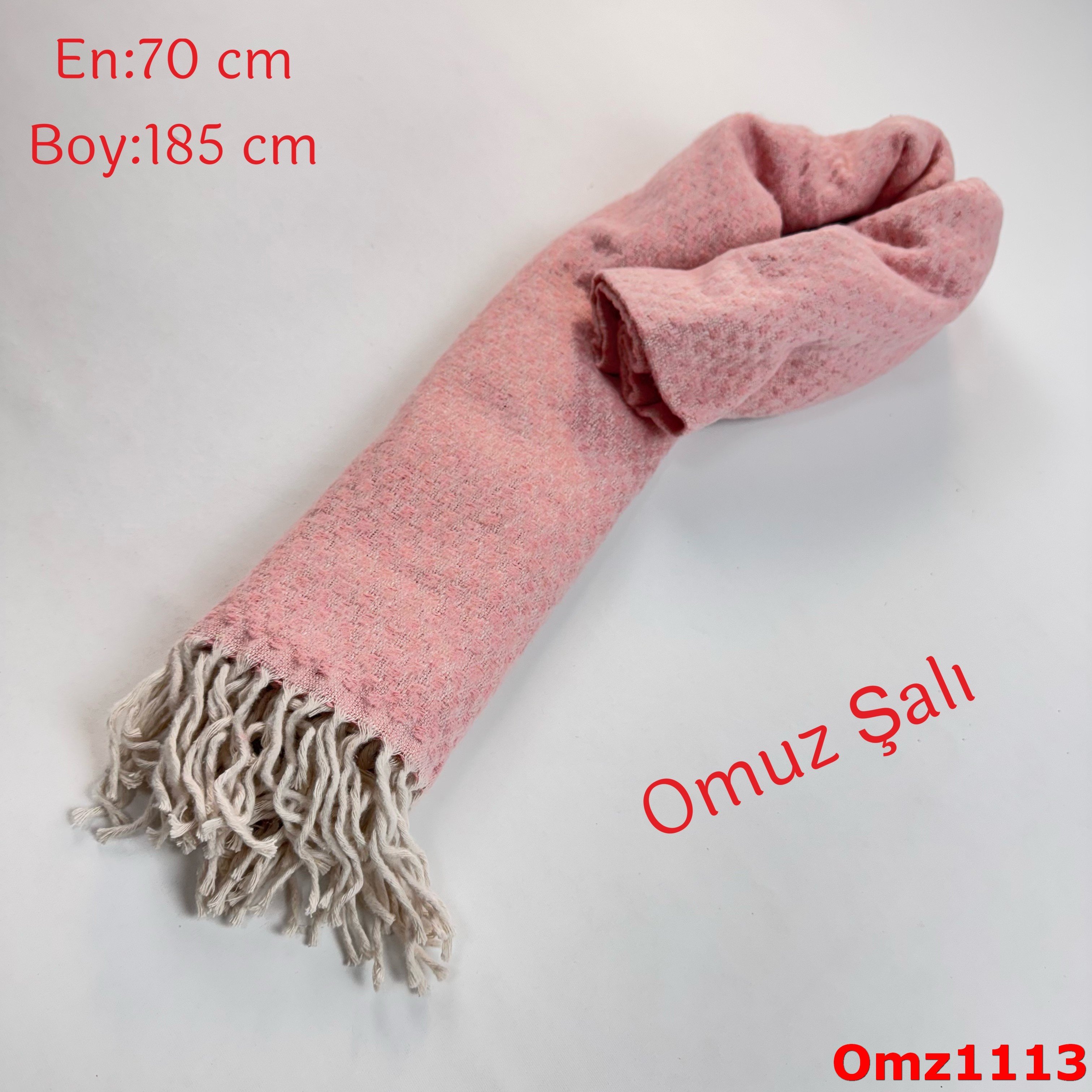 ZY-058 Düz Balıksırtı Omuz Şalı