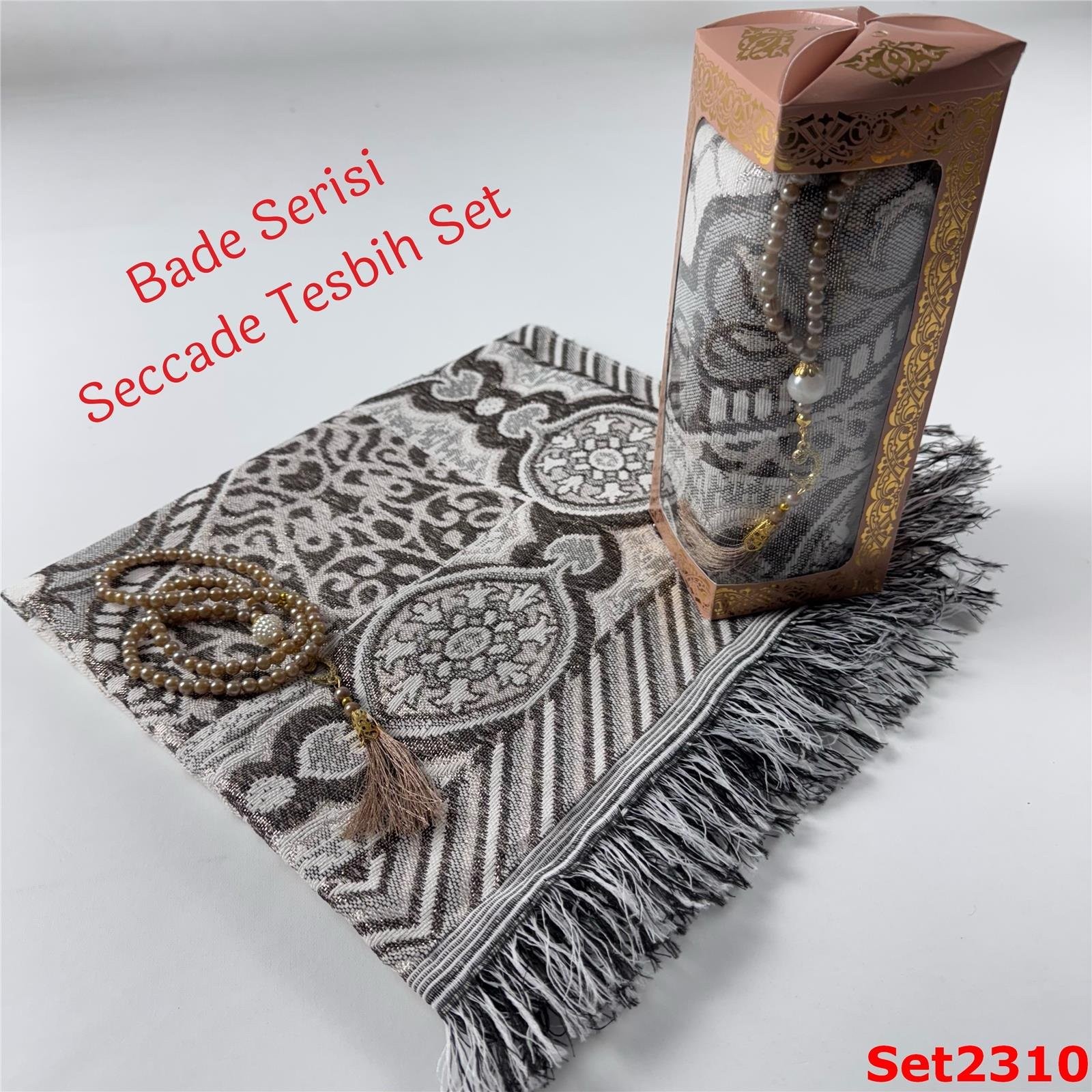 ZO-052 Bade Serisi Seccade Tesbih Set