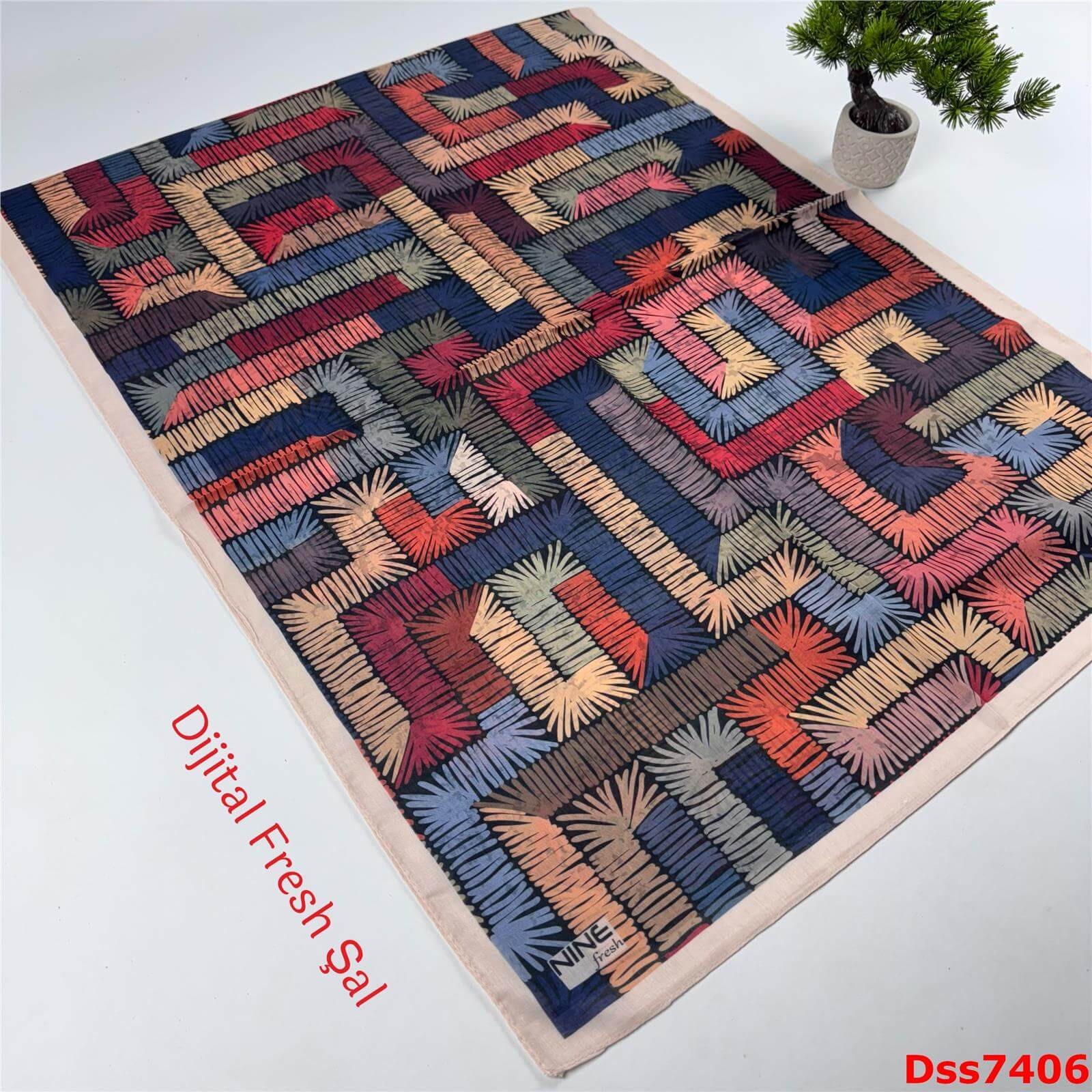 ZC-017 Dijital Fresh Şal