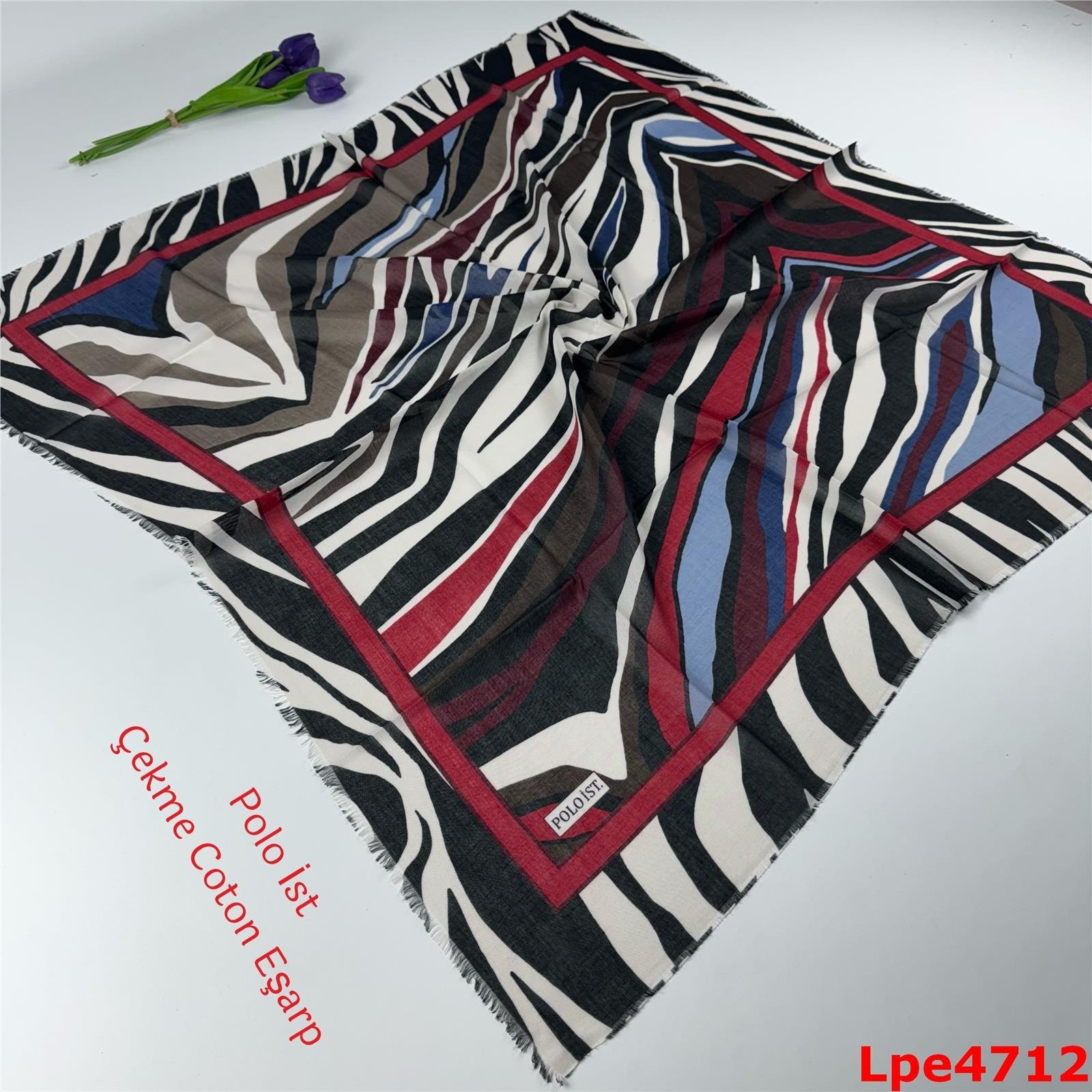 O-033 Polo İst Çekme Coton Eşarp
