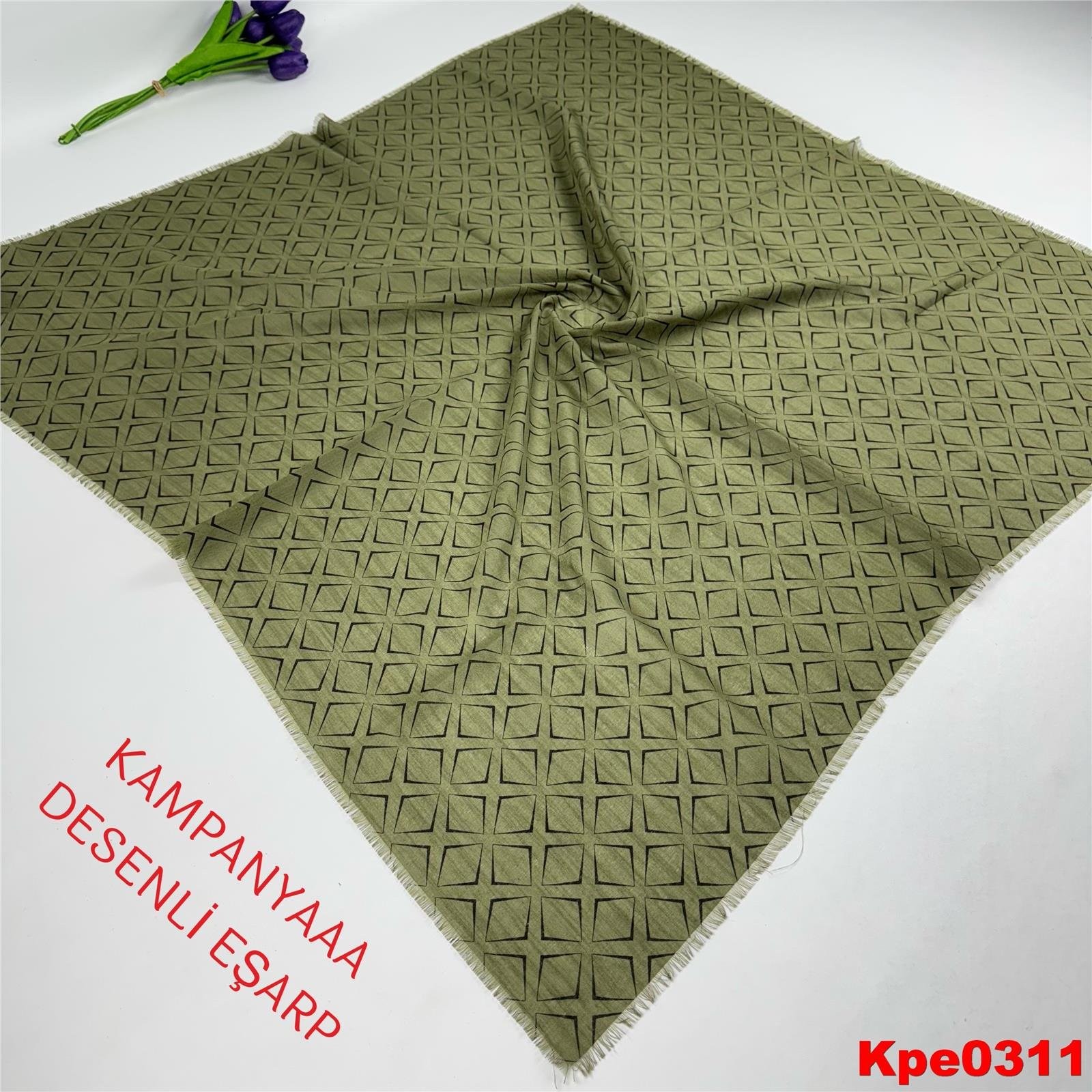 A-0303 Kampanya Desenli Eşarp