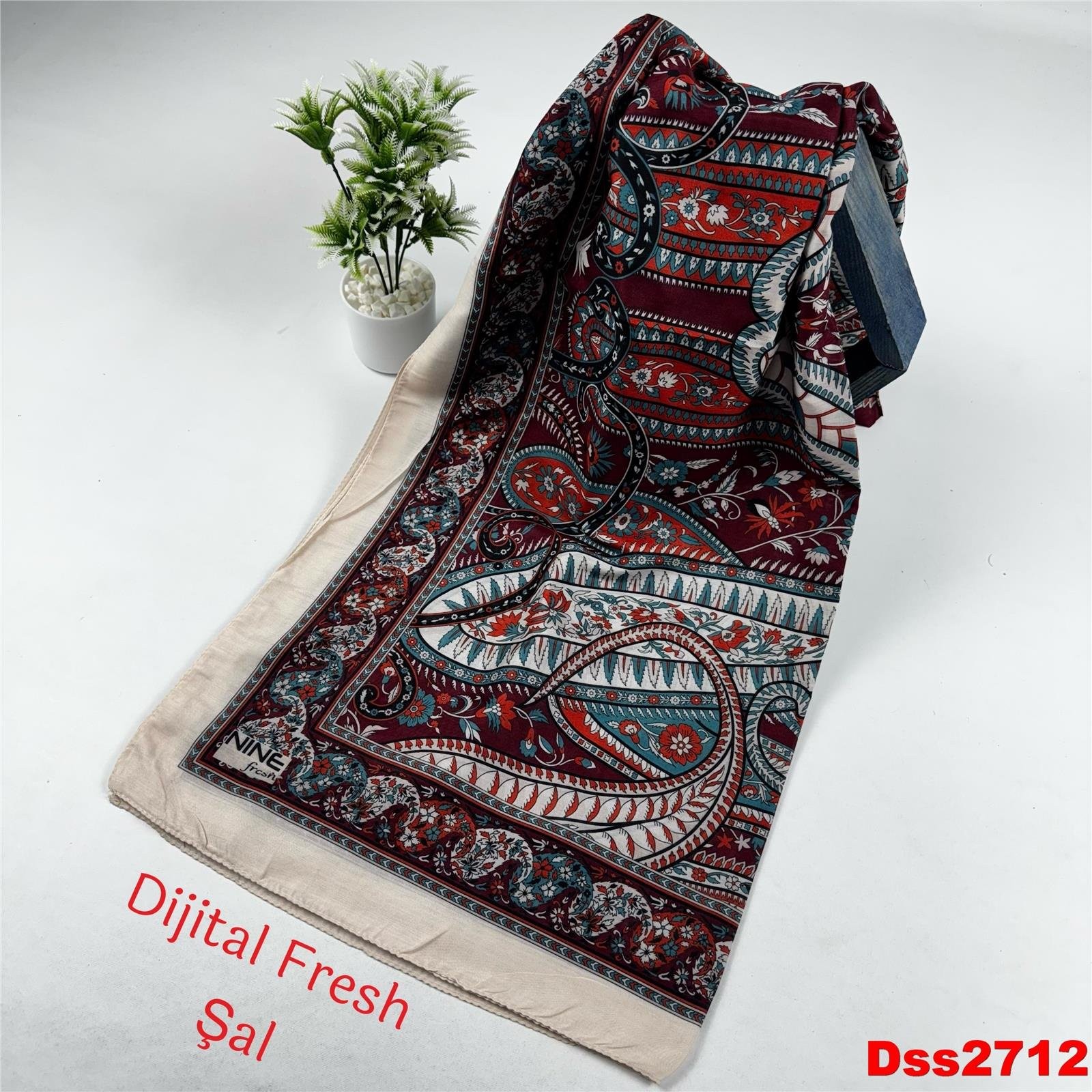 M-056 Dijital Fresh Şal