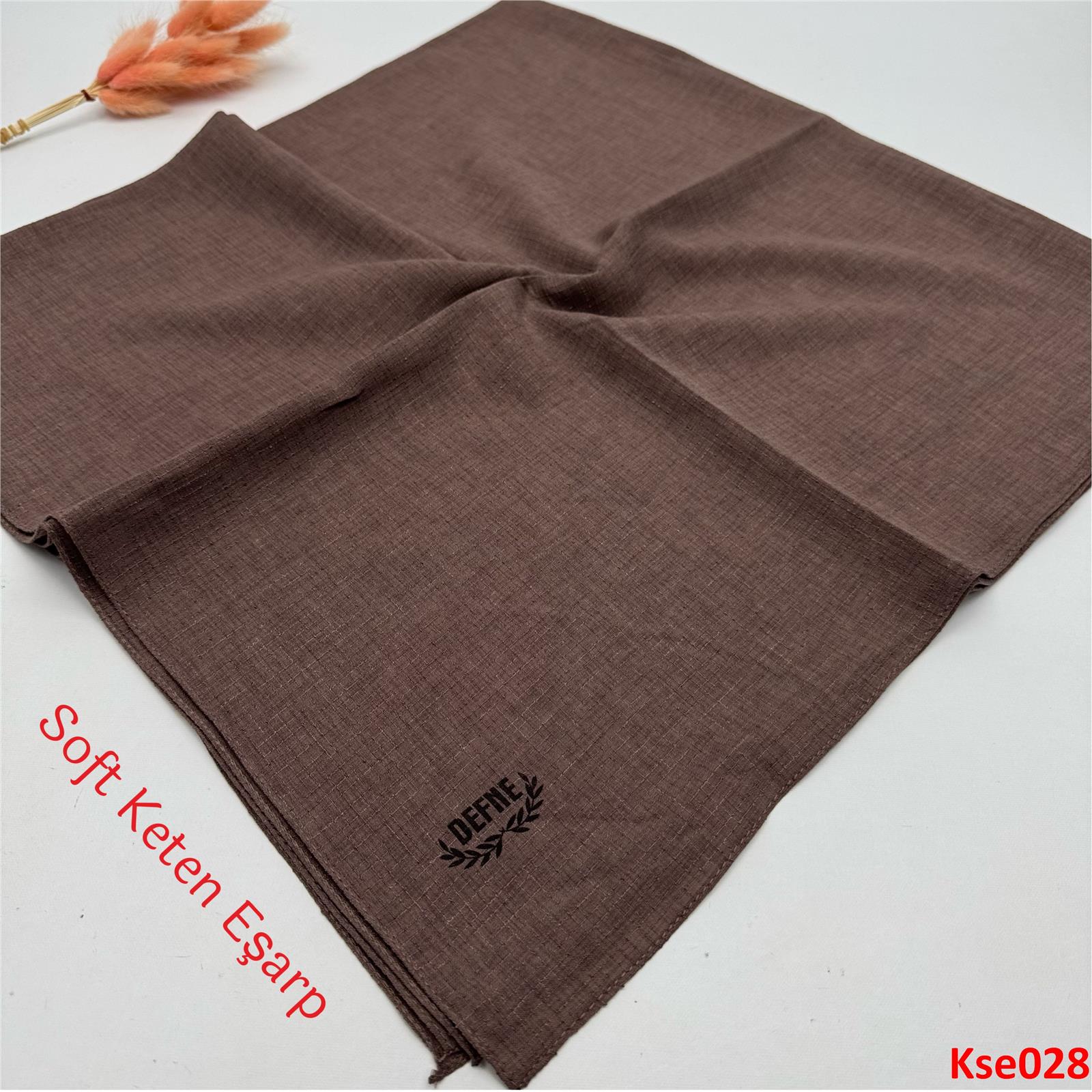J-194 Soft Keten Eşarp