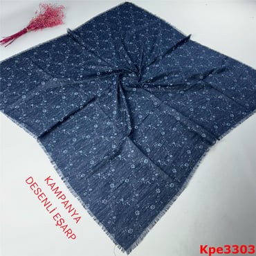 ZK-030 Kampanya Desenli Eşarp
