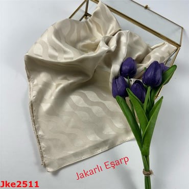 RA-105 Jakarlı İpeksi Eşarp