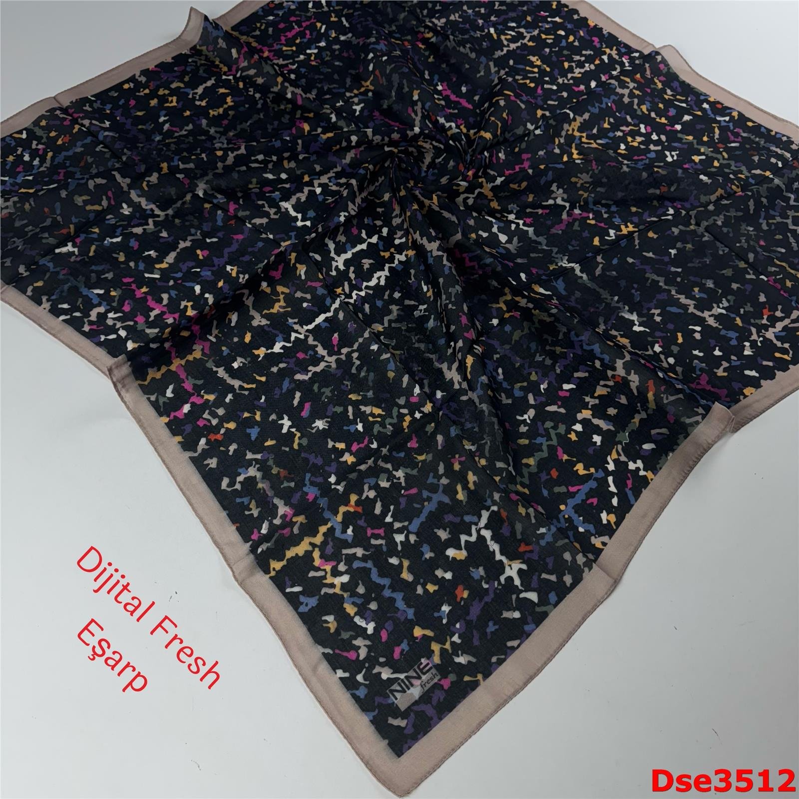 R-086 Dijital Fresh Eşarp