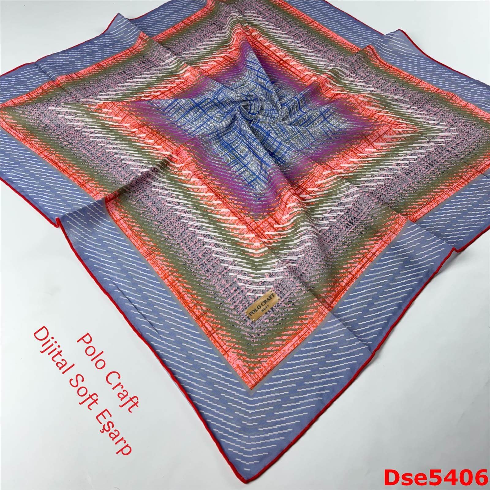 P-117 Polo Craft Dijital Soft Eşarp