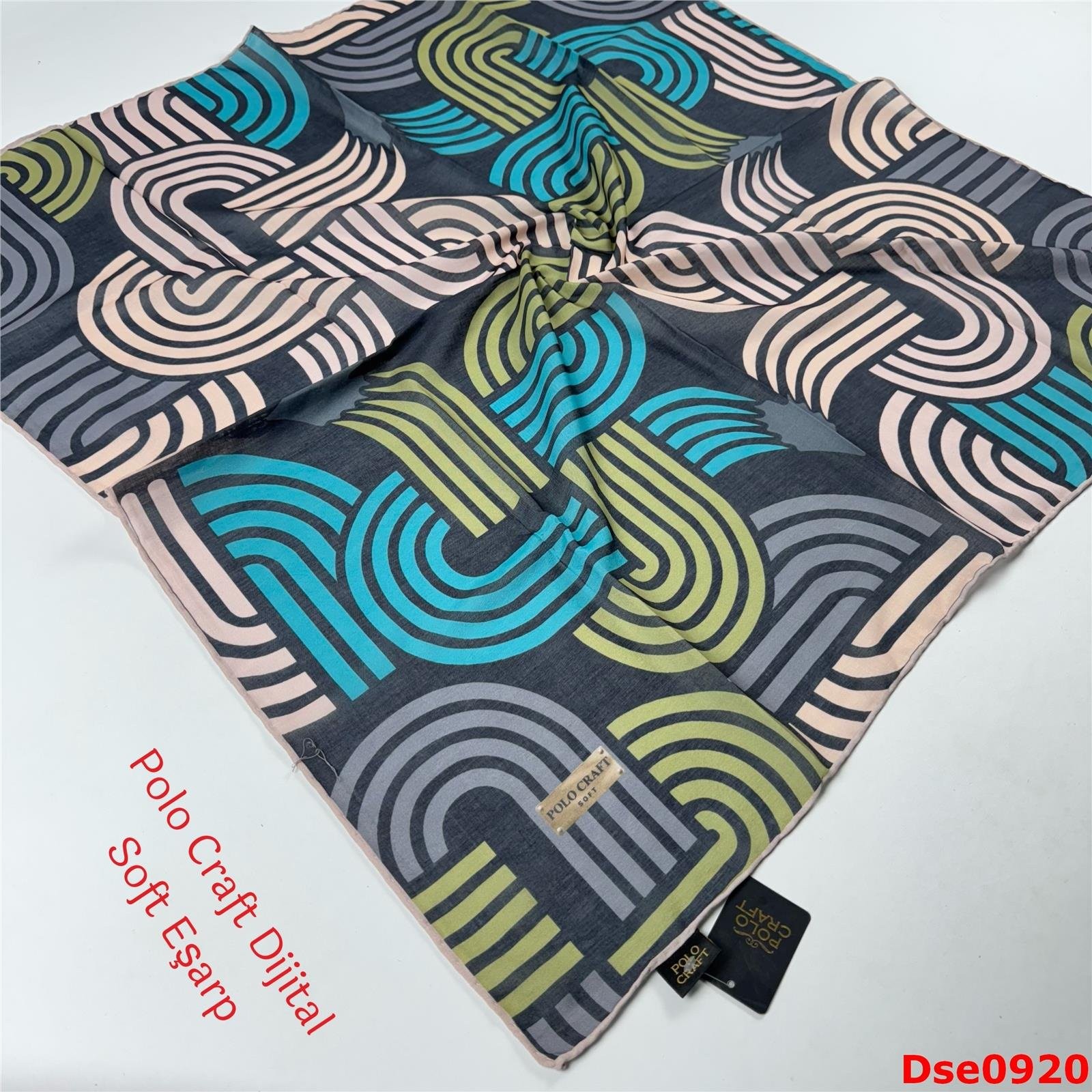 R-085 Polo Craft Dijital Soft Eşarp