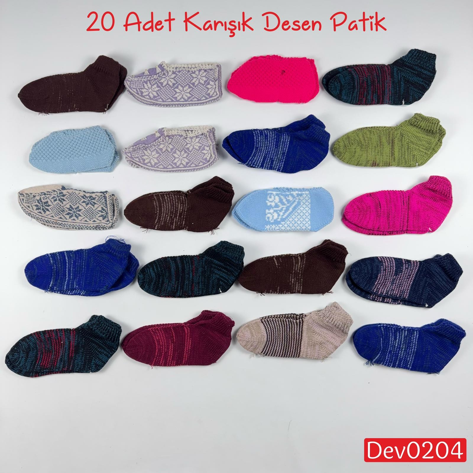 KAMPANYA.. 20 Adet Patik