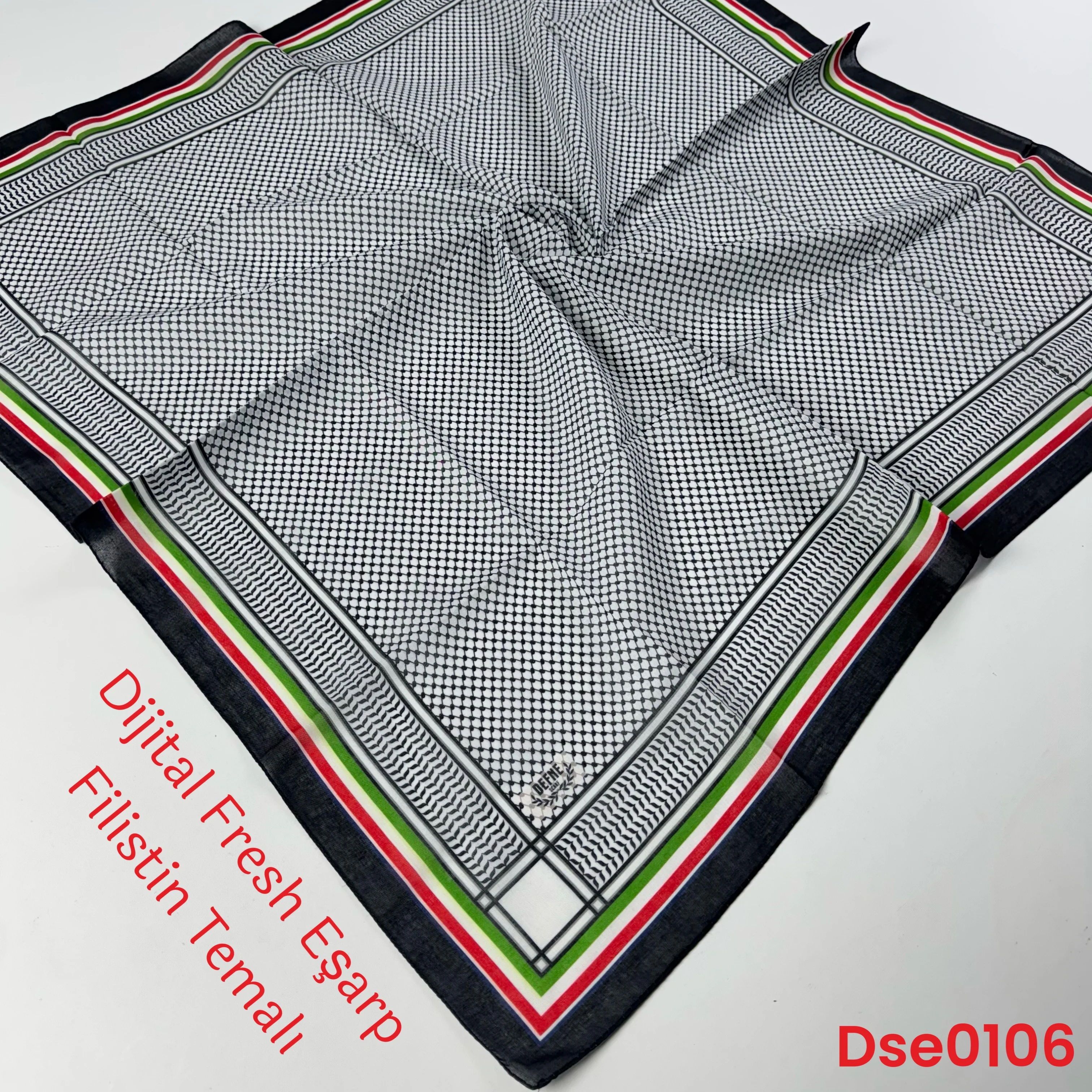 P-123 Dijital Fresh Eşarp