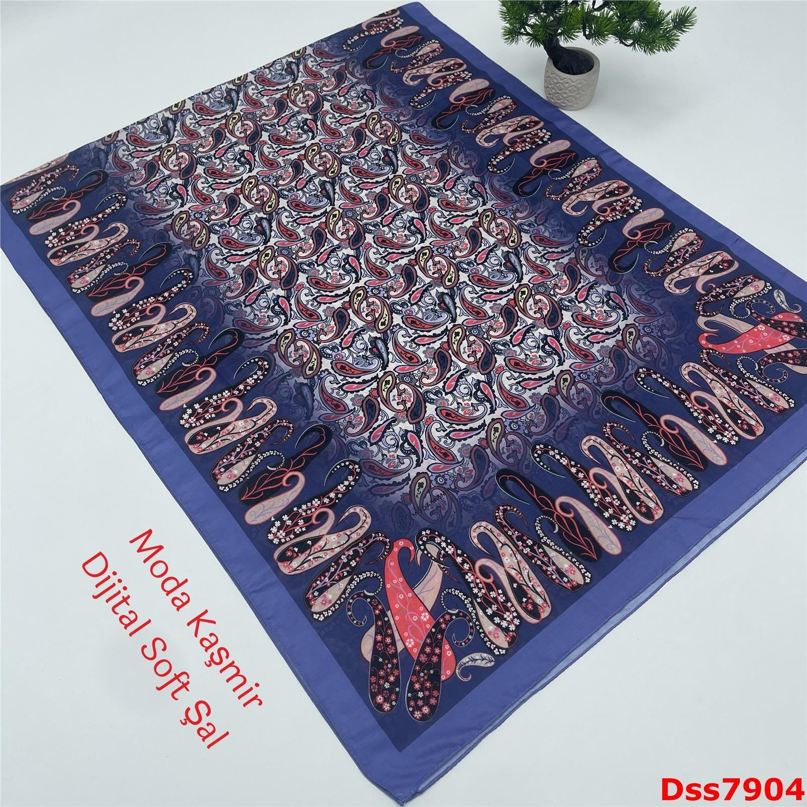 ZE-014  Moda Kaşmir Dijital Soft Şal