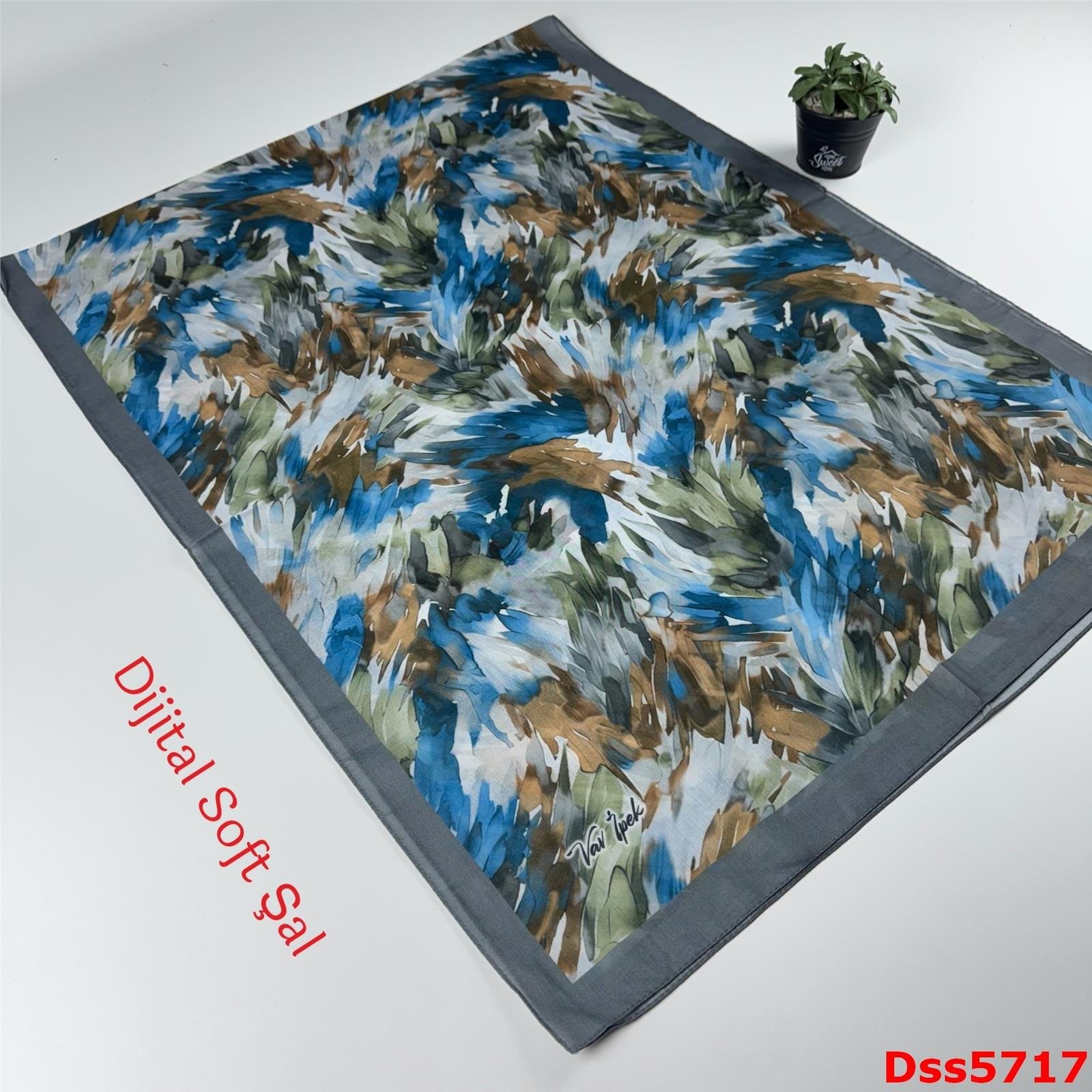 ZB-019 Dijital Soft Şal