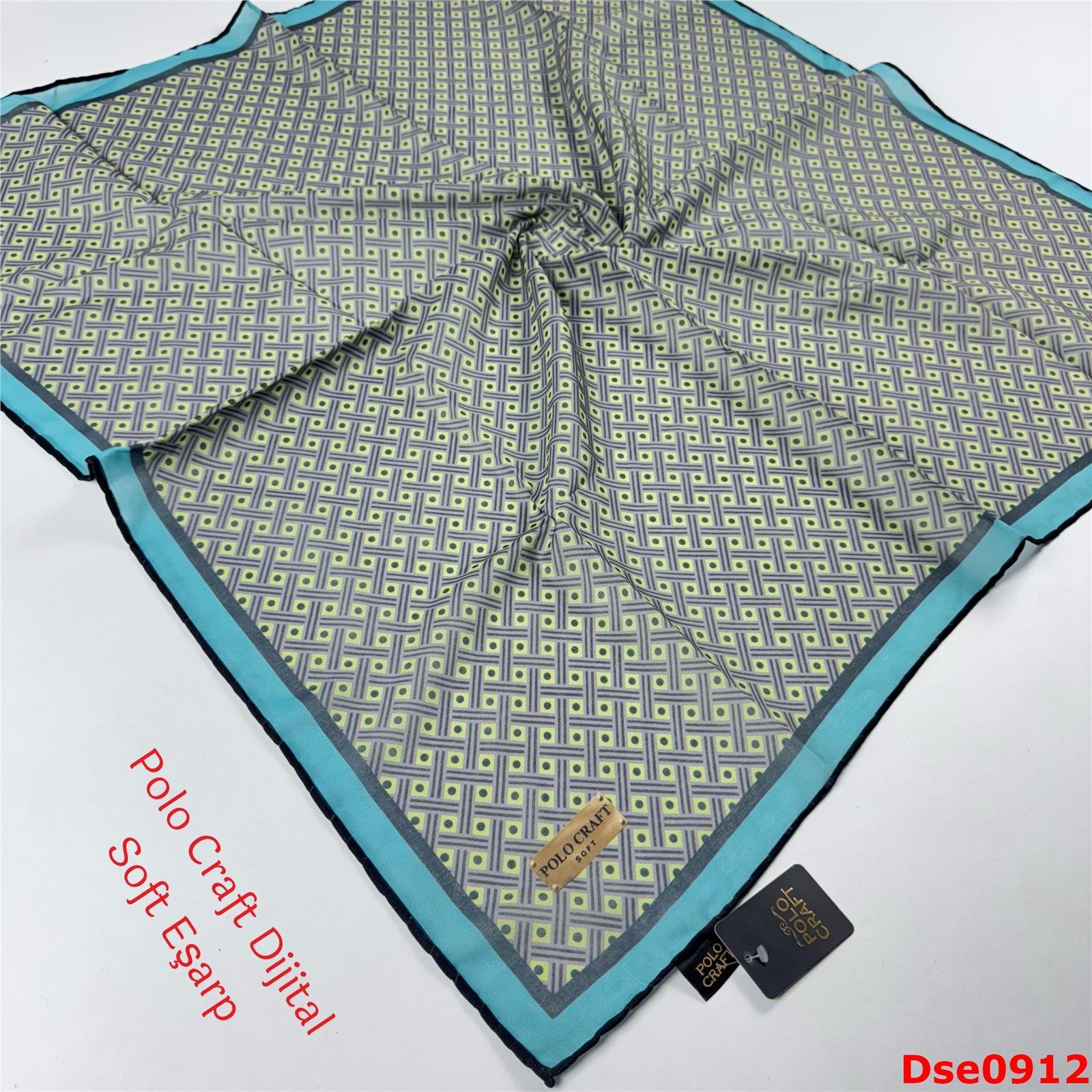 R-065 Polo Craft Dijital Soft Eşarp