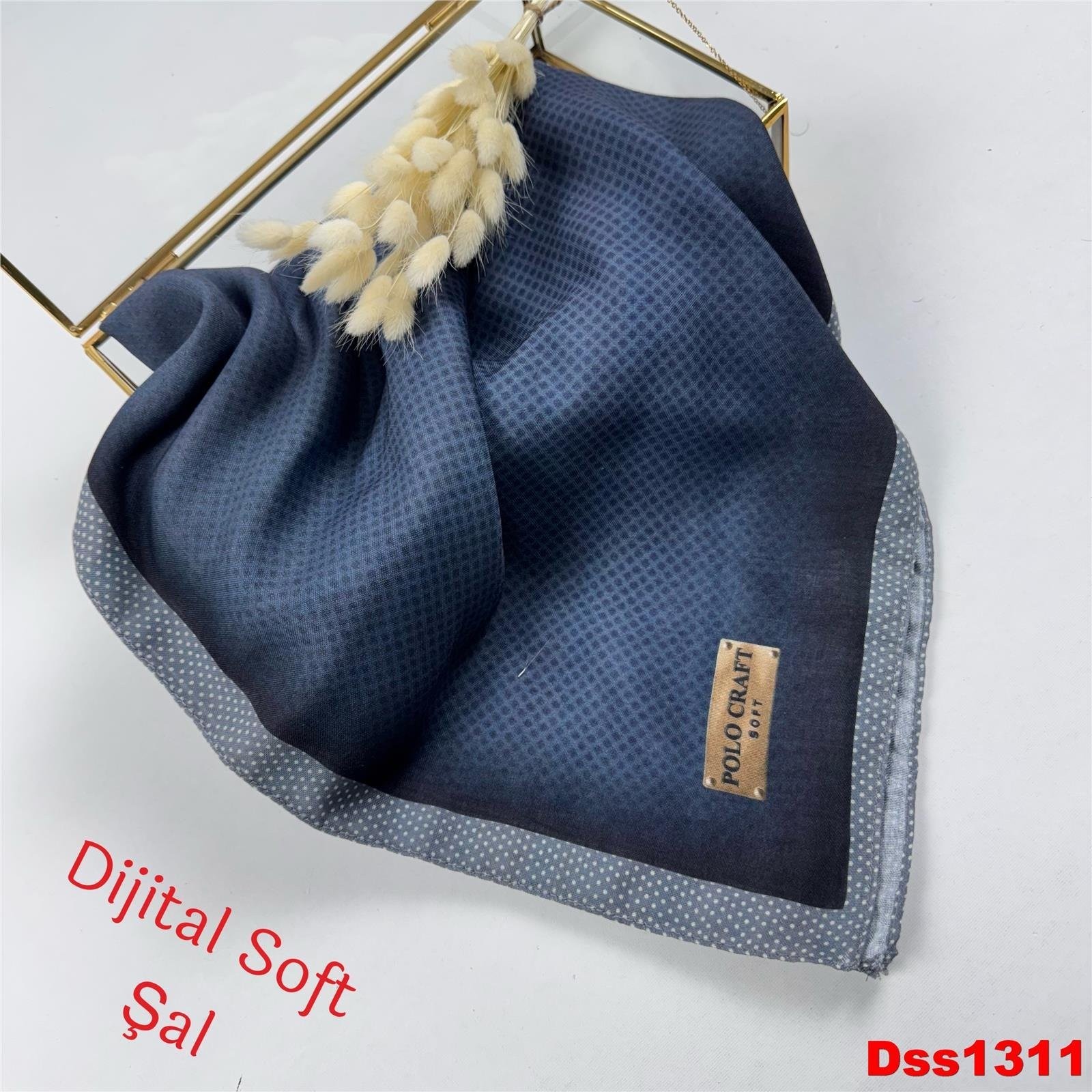 N-063 Polo Craft Dijital Soft Şal