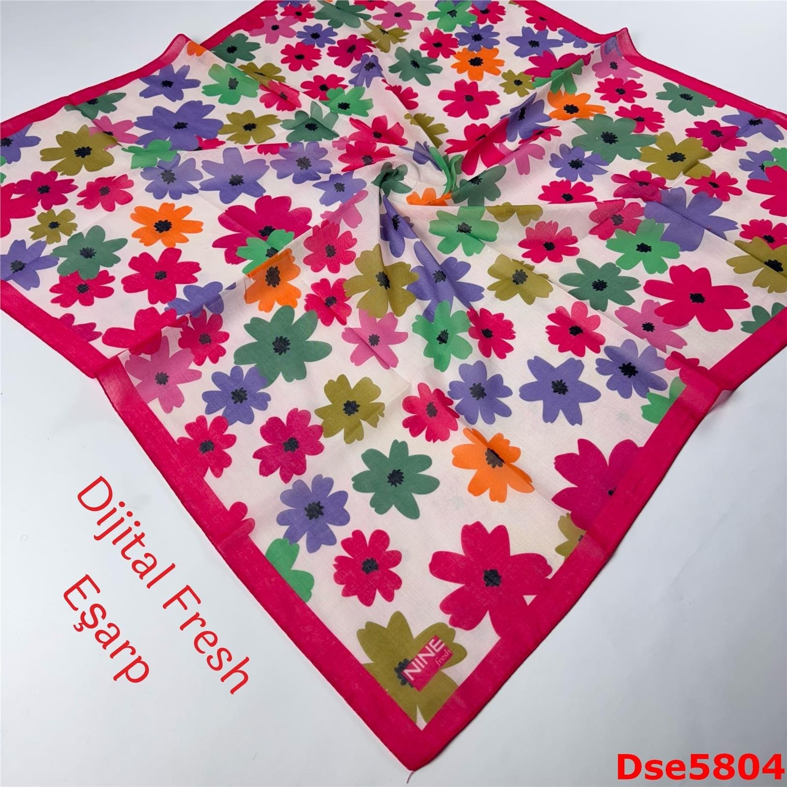 S-097 Dijital Fresh Eşarp