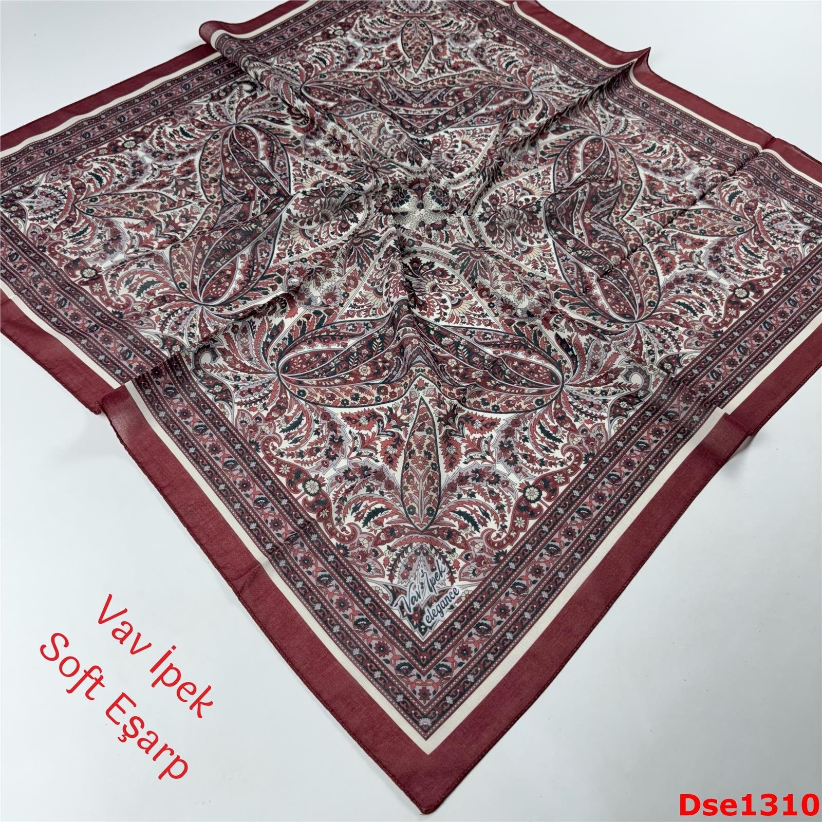 R-135 Vav İpek Soft Eşarp