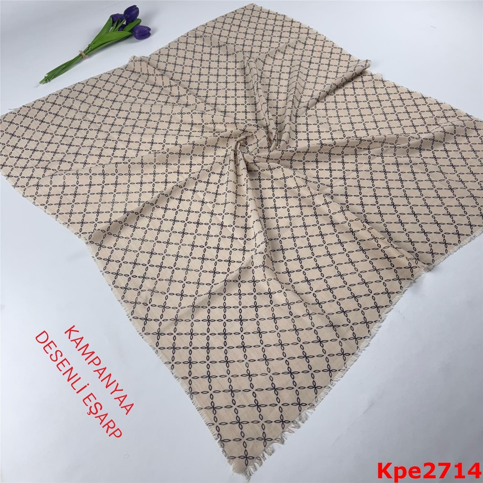 ZH-042 Kampanya Desenli Eşarp