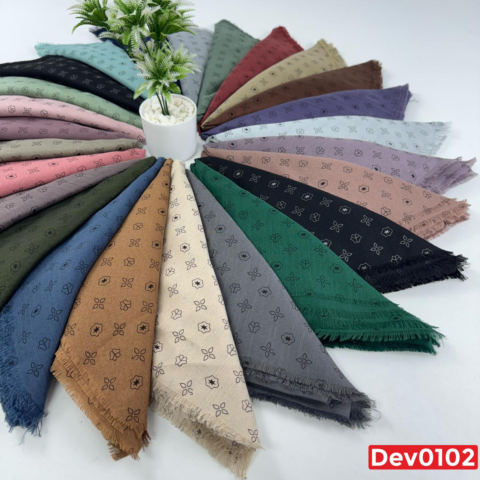 25 ADET KAMPANYA DESENLİ EŞARP