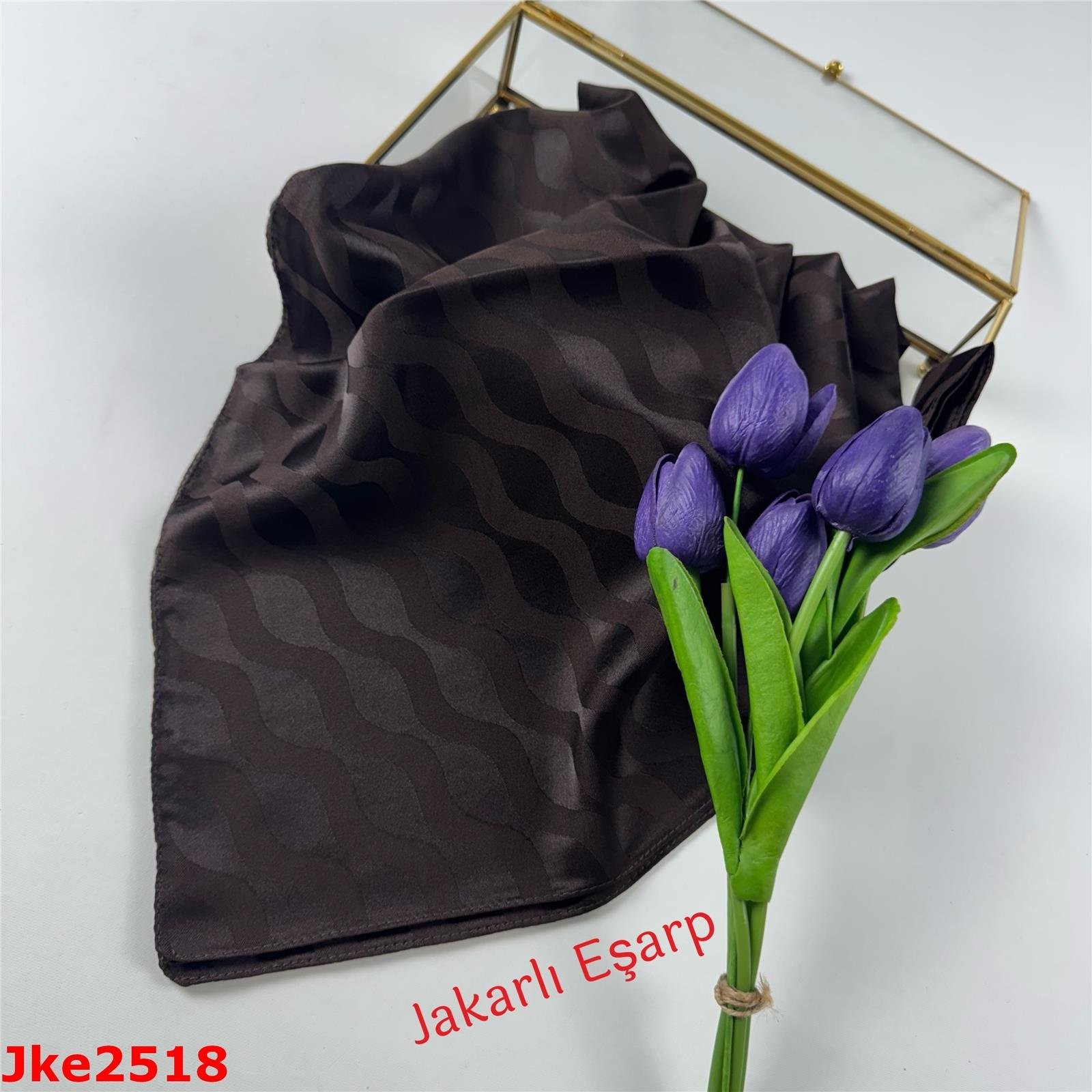 RA-112 Jakarlı İpeksi Eşarp