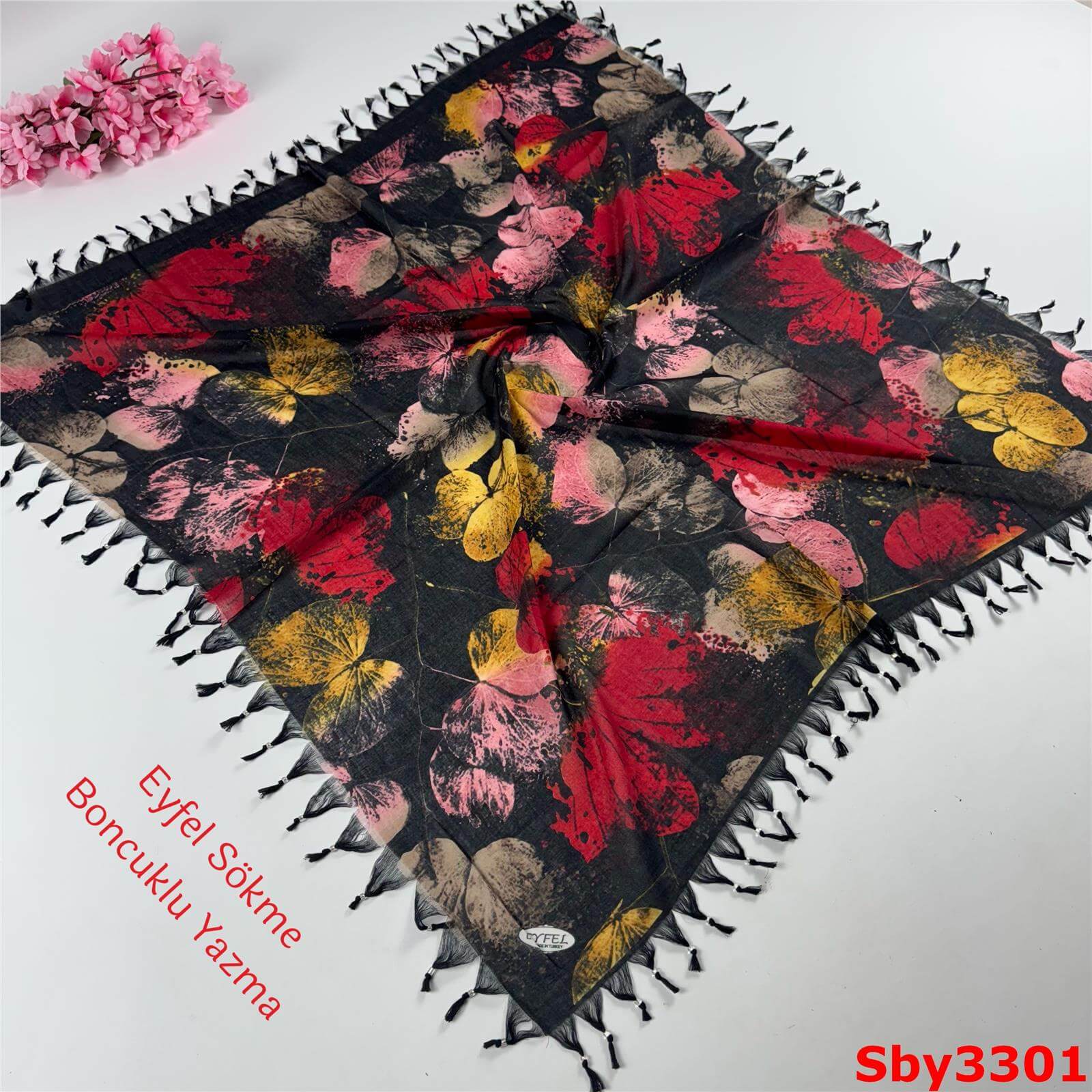 M-081 Eyfel Sökme Boncuklu Yazma