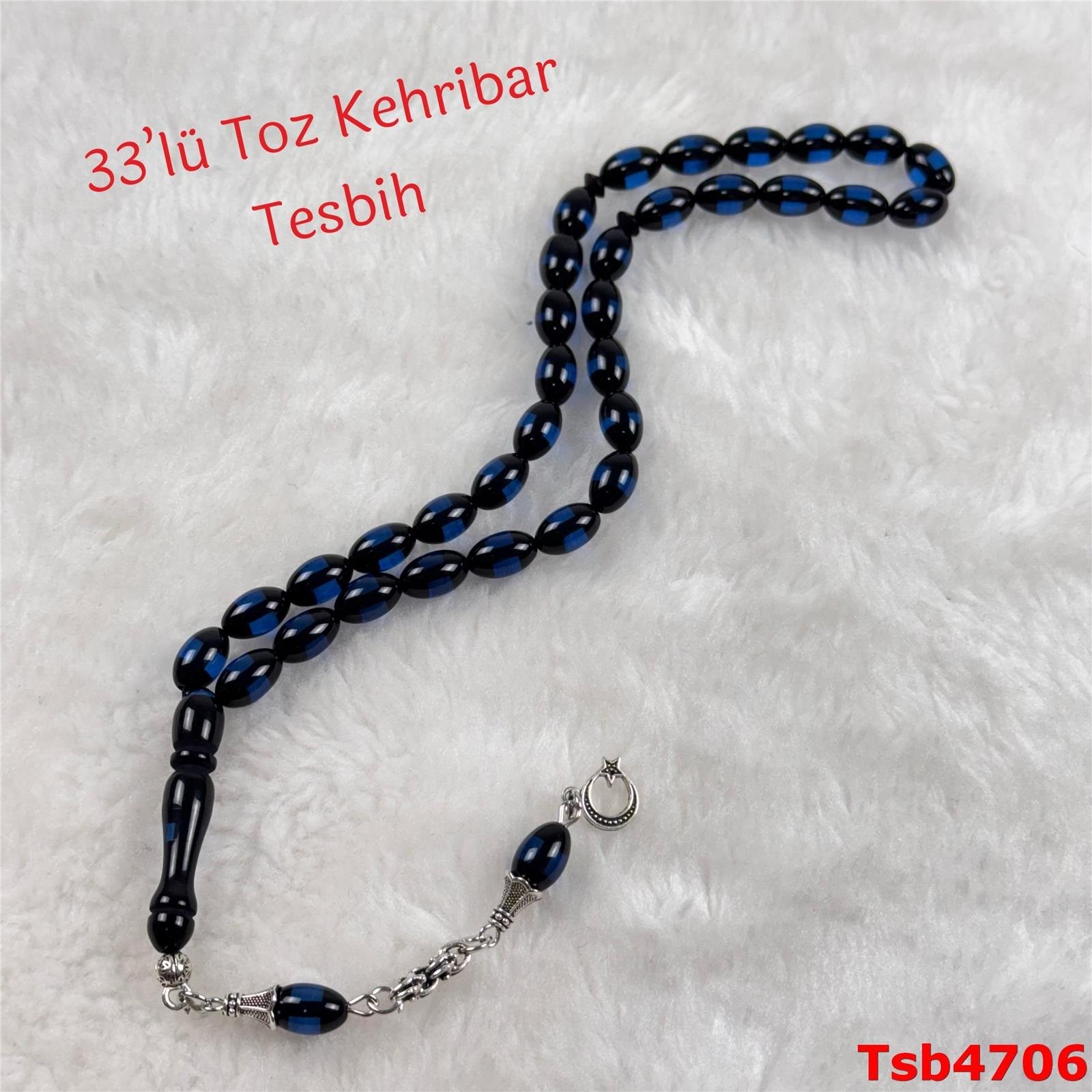 V-335 33'lü Toz Kehribar Tesbih