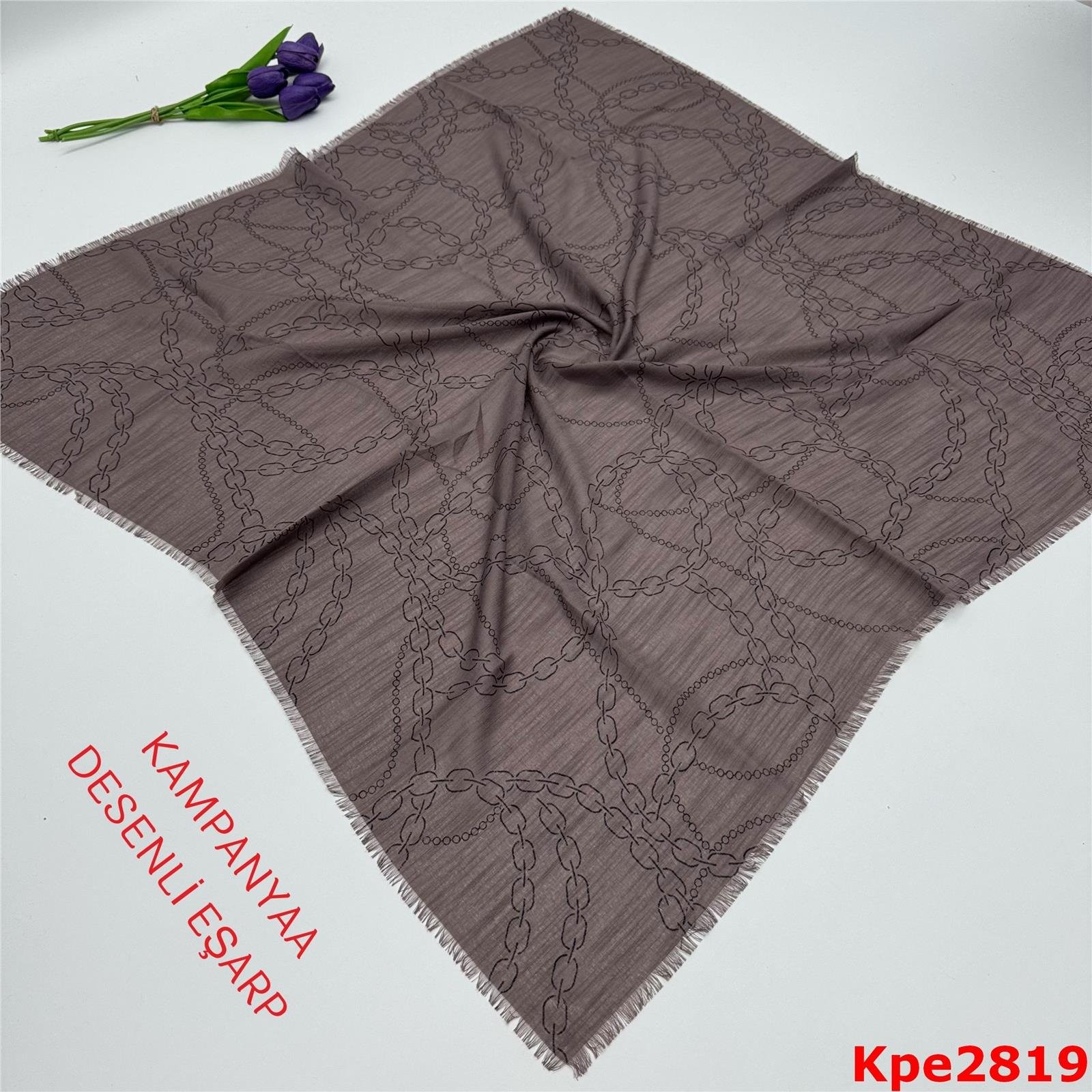 ZK-042 Kampanya Desenli Eşarp