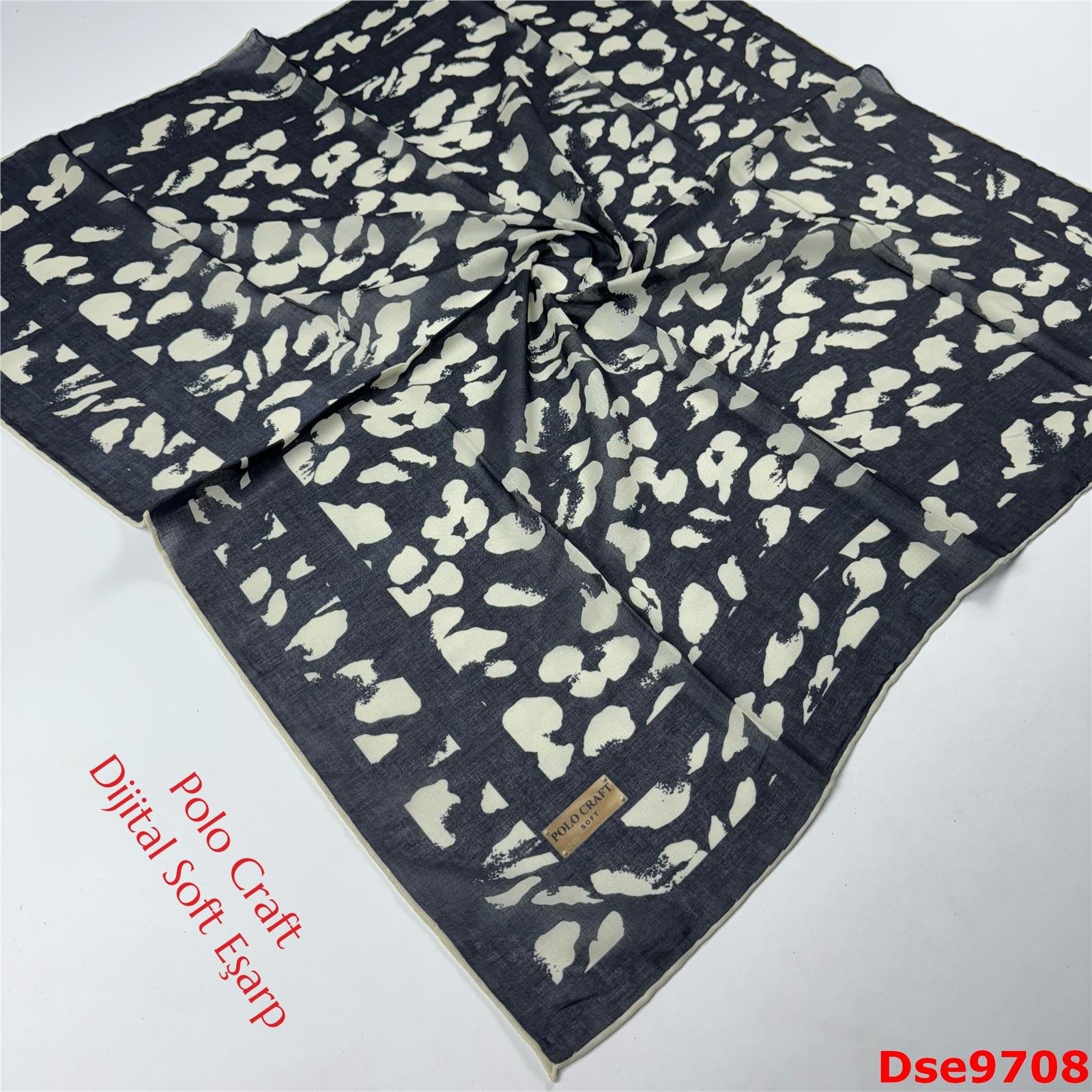 T-068 Polo Craft Dijital Soft Eşarp