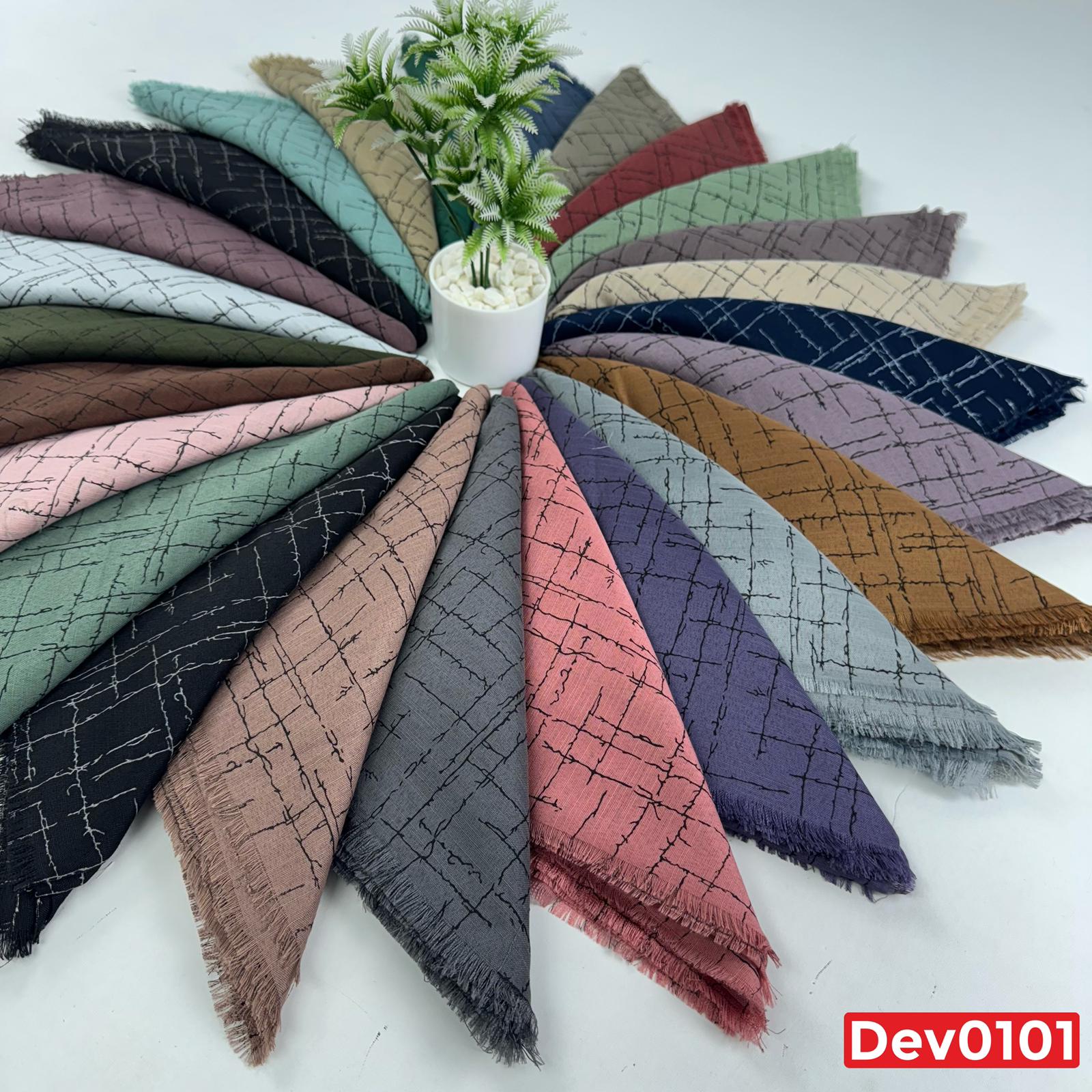 25 ADET KAMPANYA DESENLİ EŞARP