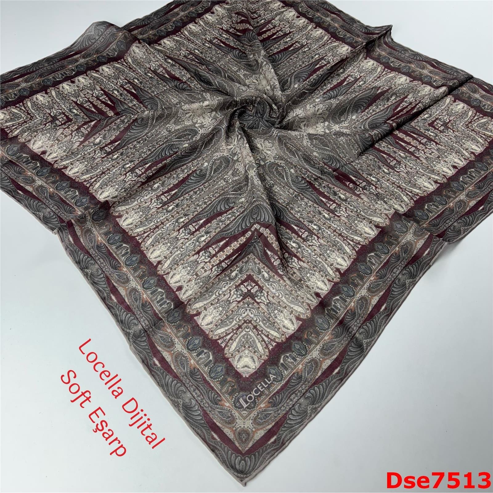 P-041 Locella El Dikişli Soft Eşarp