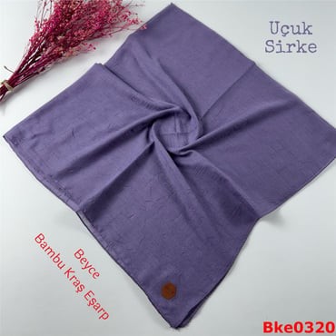 T-092 Beyce Bambu Kraş Eşarp