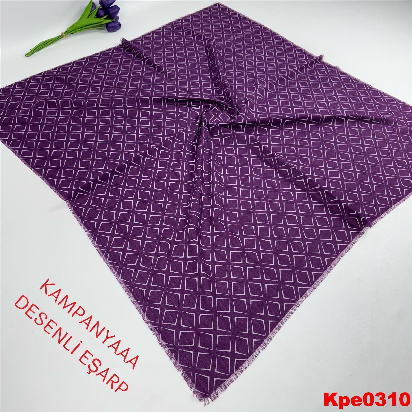 A-0266 Kampanya Desenli Eşarp