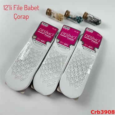 J-111 12'li File Babet Çorap