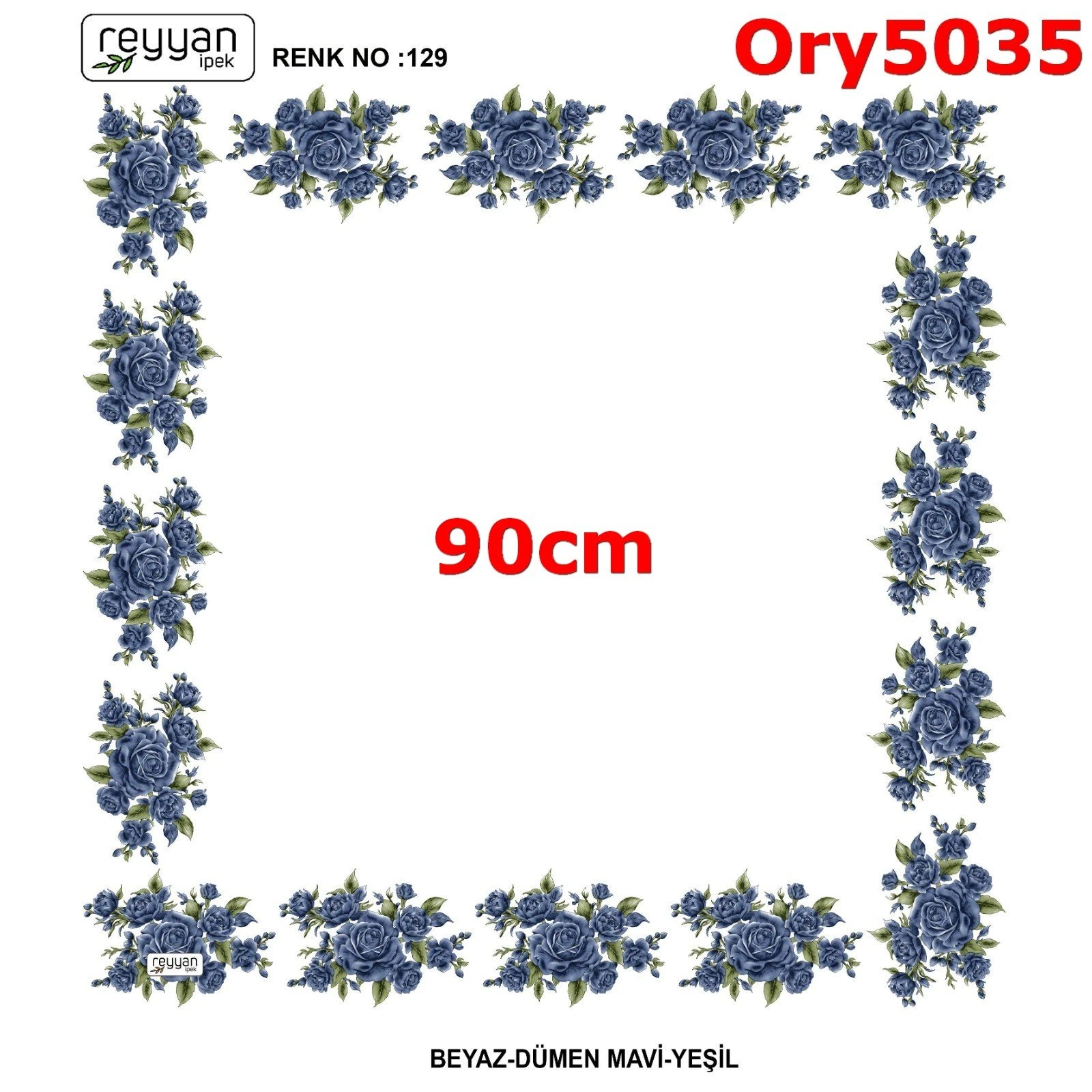 AA-065 90cm Ortası Boş Reyyan Yazma