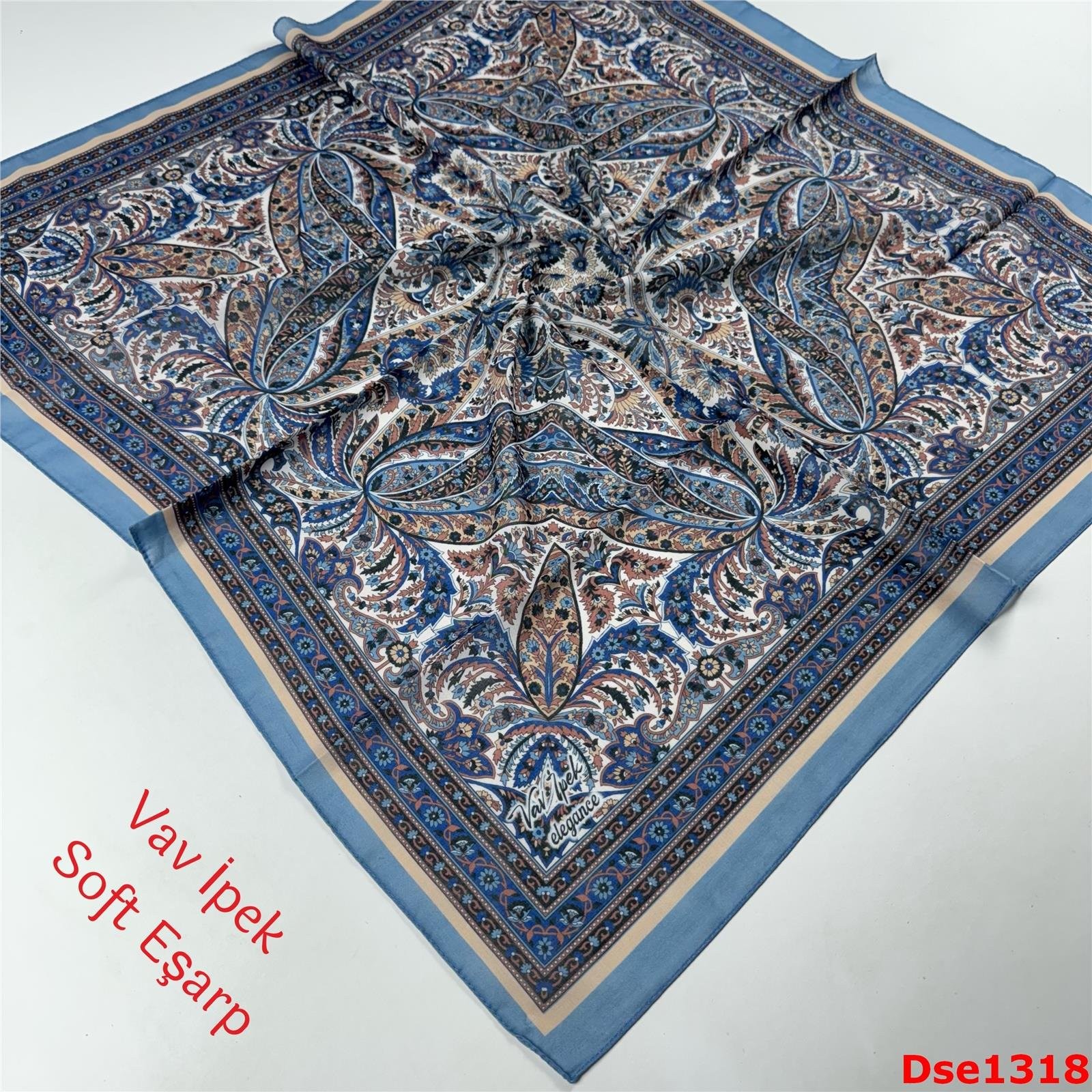 P-021 Vav İpek Soft Eşarp
