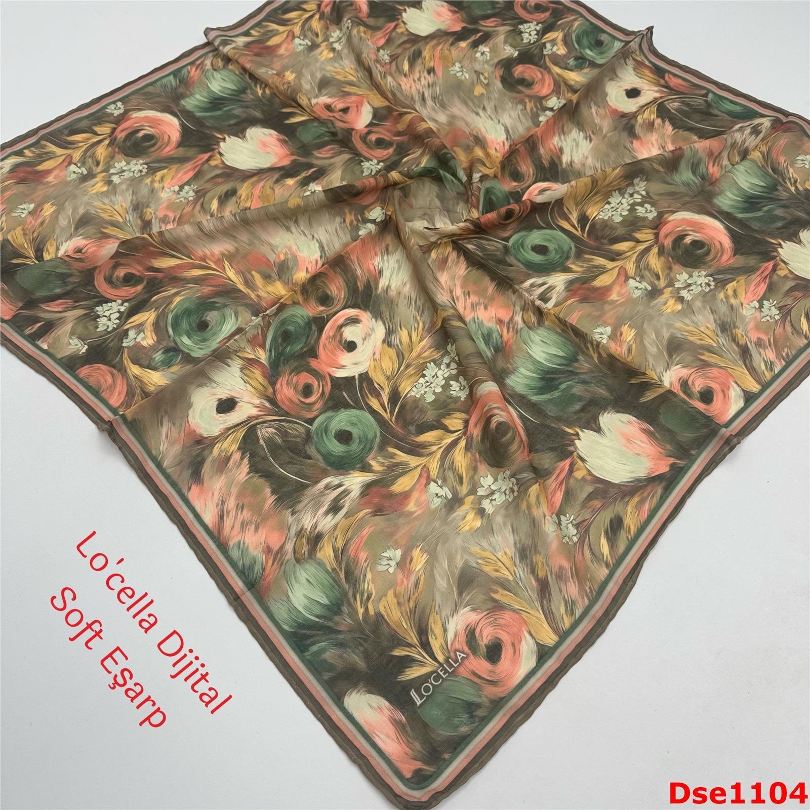 P-033 Locella El Dikişli Soft Eşarp