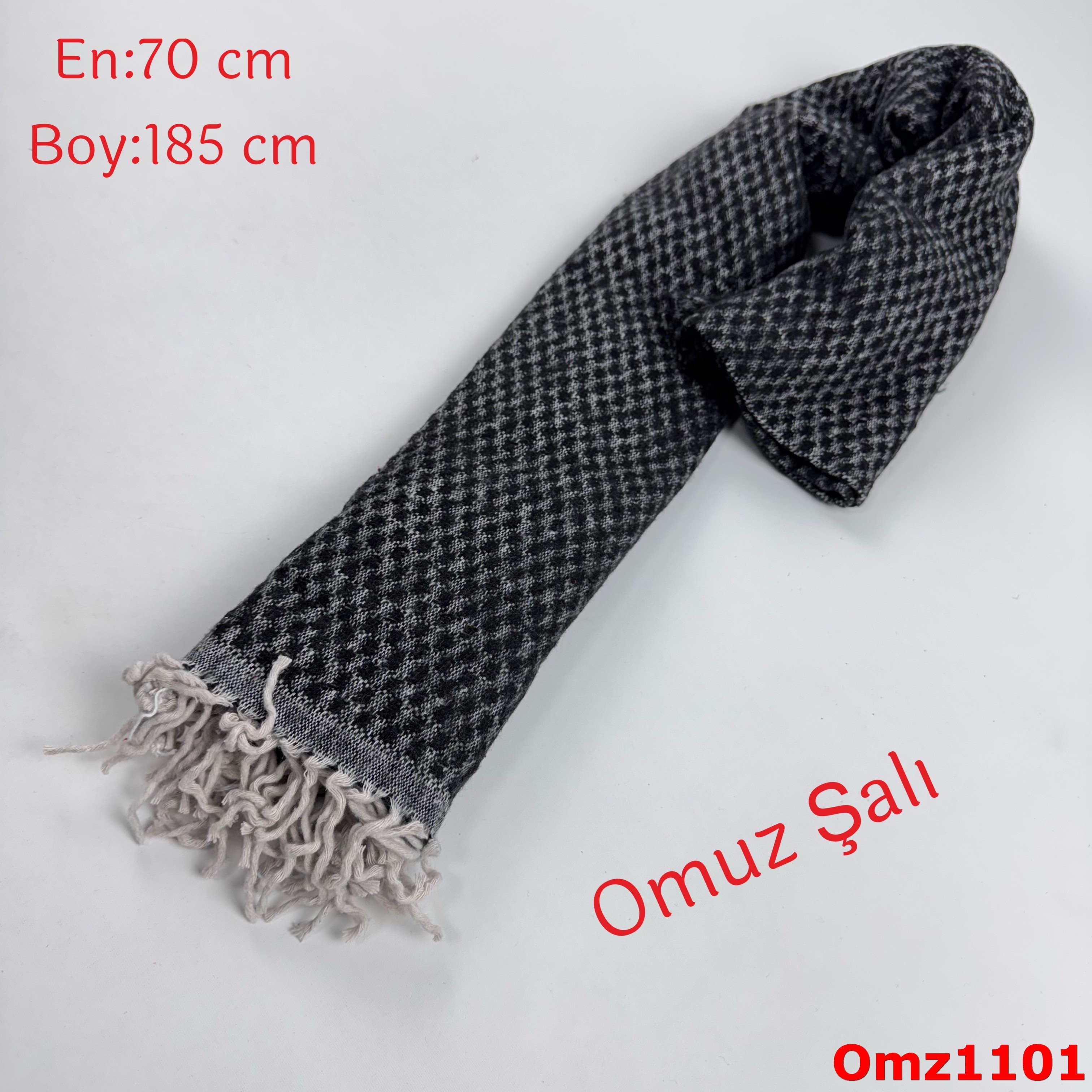 ZY-046 Düz Balıksırtı Omuz Şalı