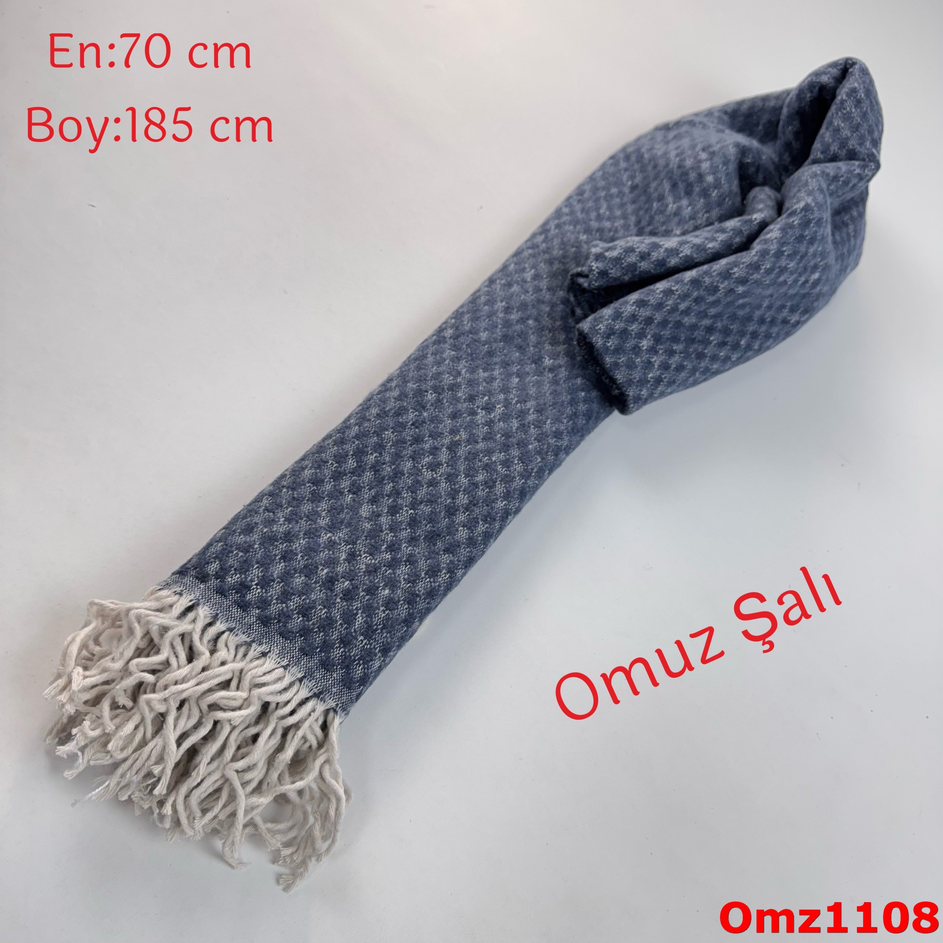 ZY-053 Düz Balıksırtı Omuz Şalı