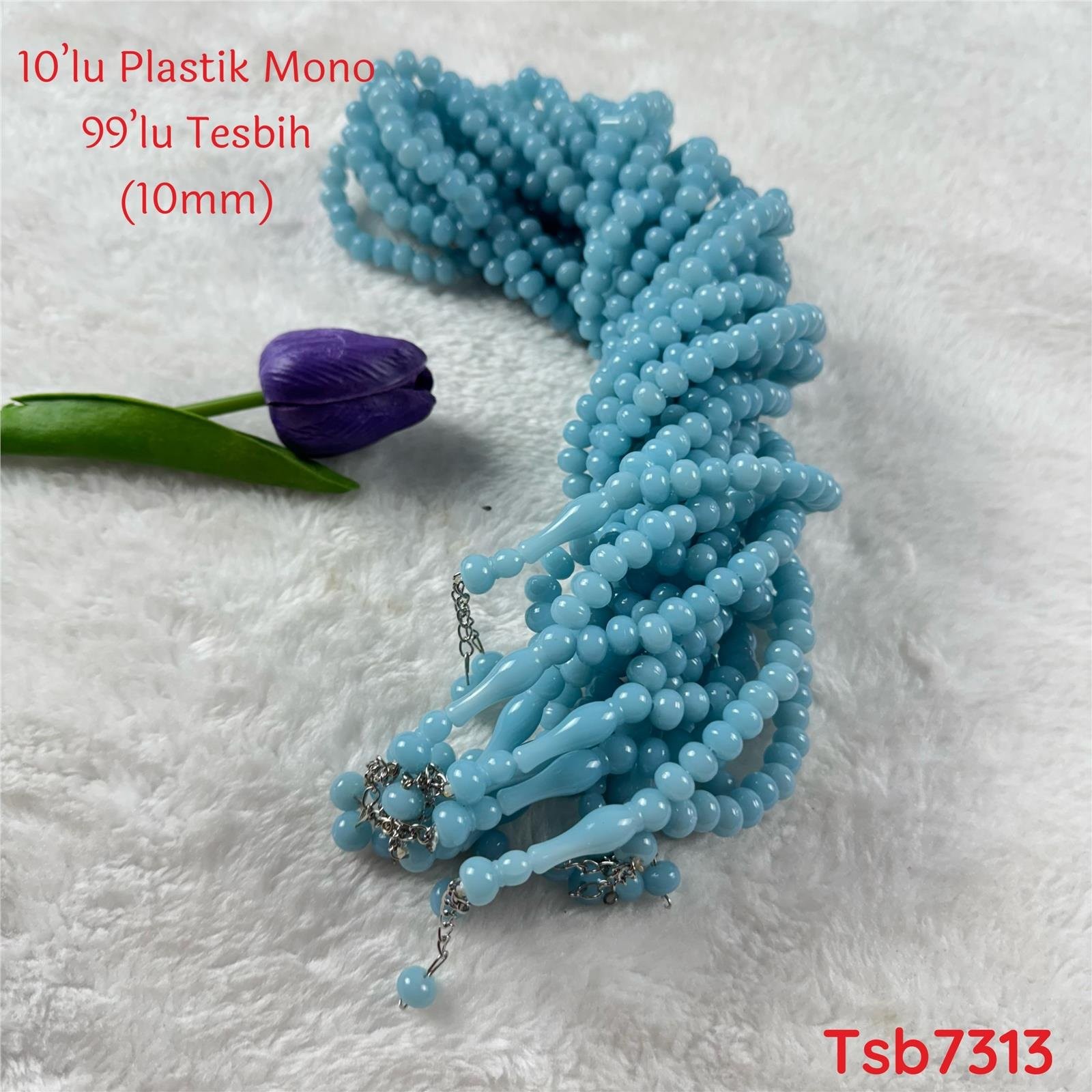 ZZ-033 Plastik Mono 99lu Tesbih(10mm)