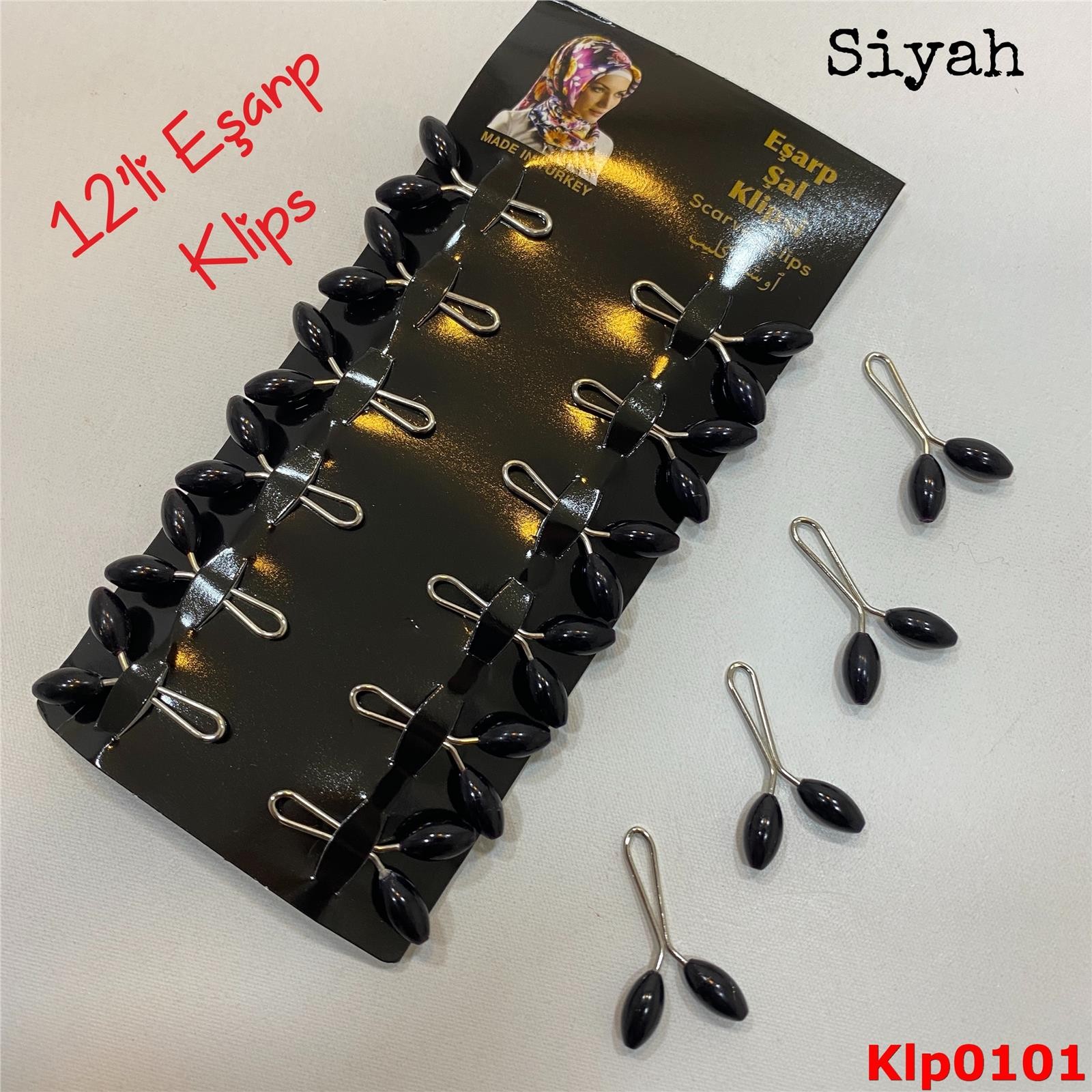 ZD-076 Klips 12 Adet