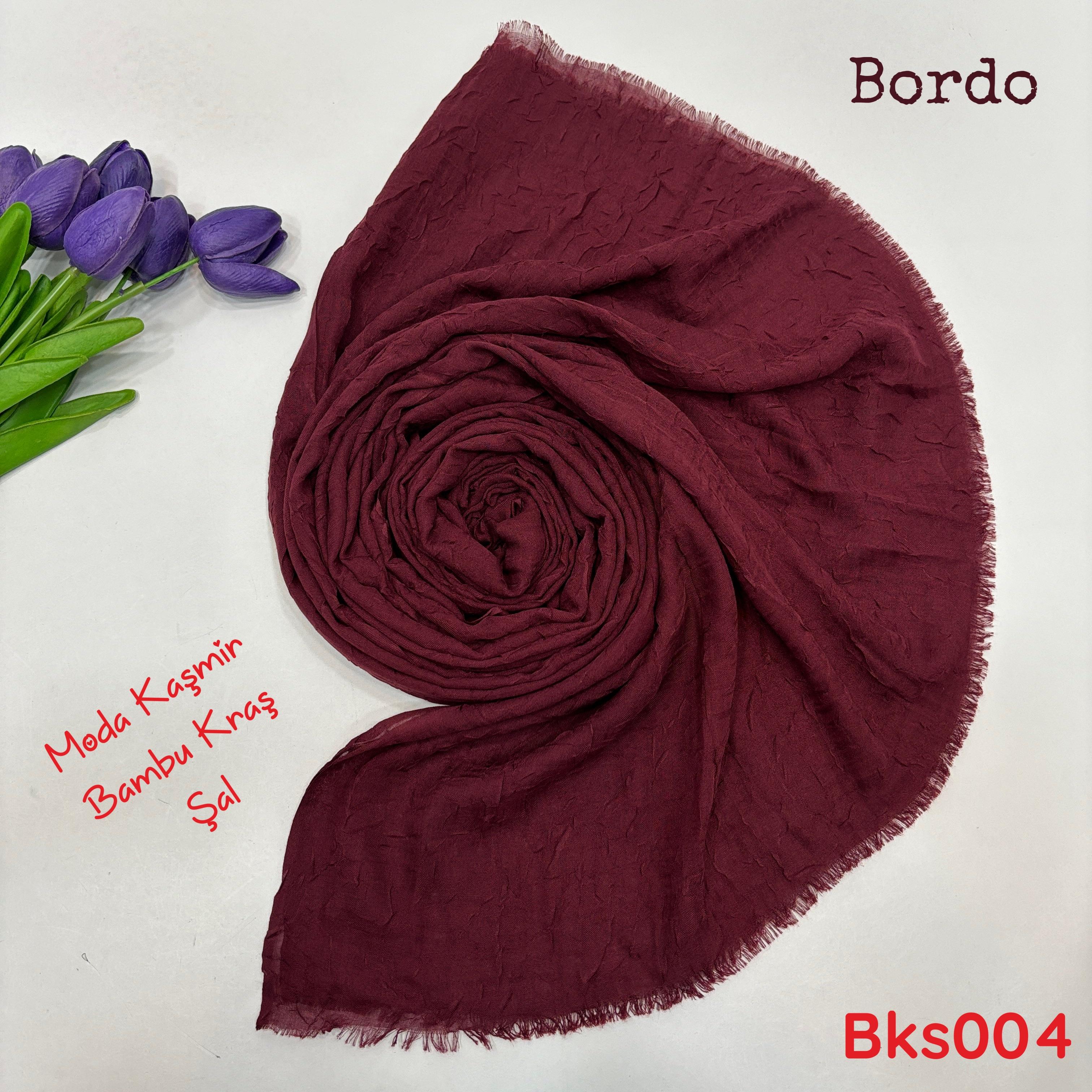 L-070 Moda Kaşmir Bambu Kraş Şal