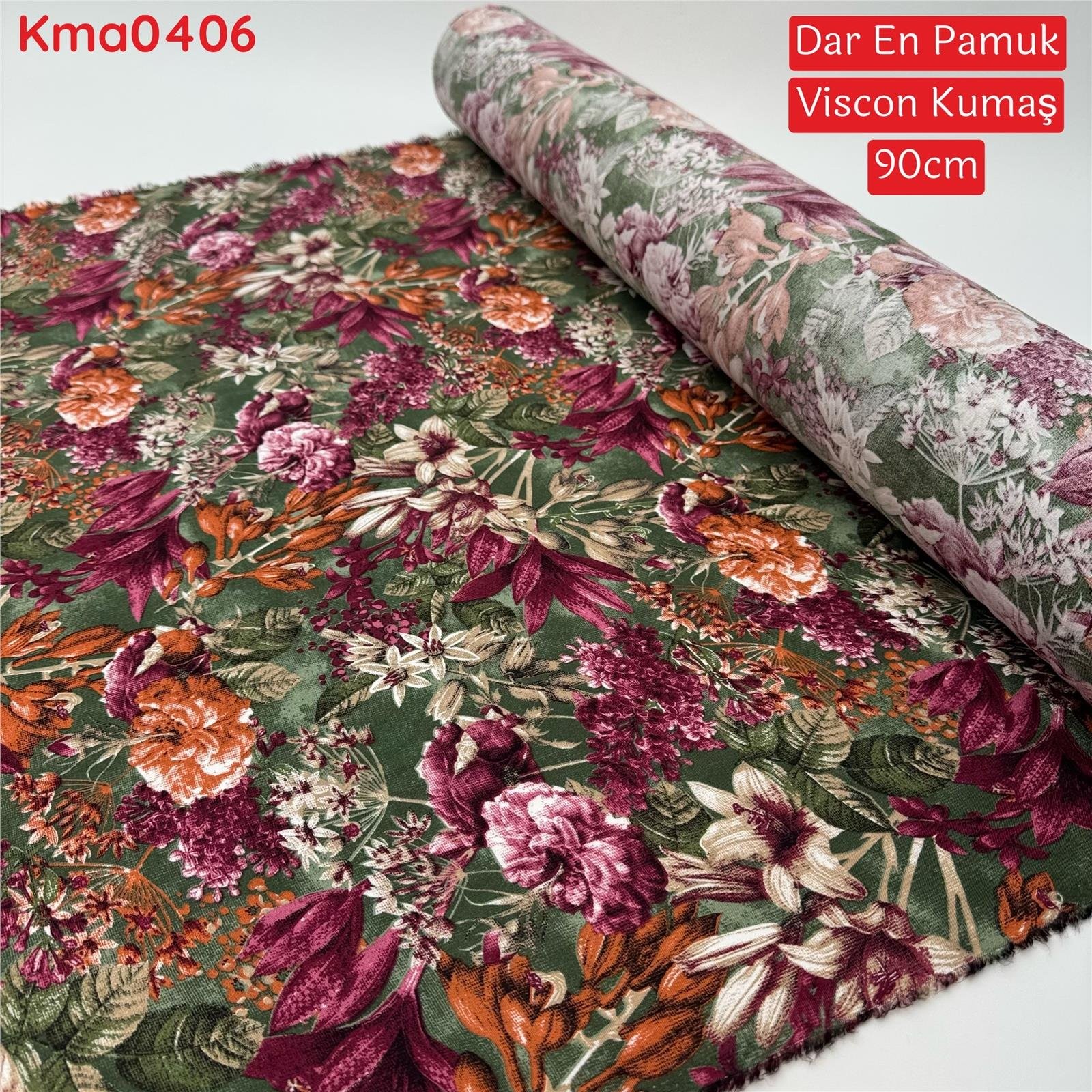 ZO-084 Dar En Pamuk Viscon Kumaş 90cm