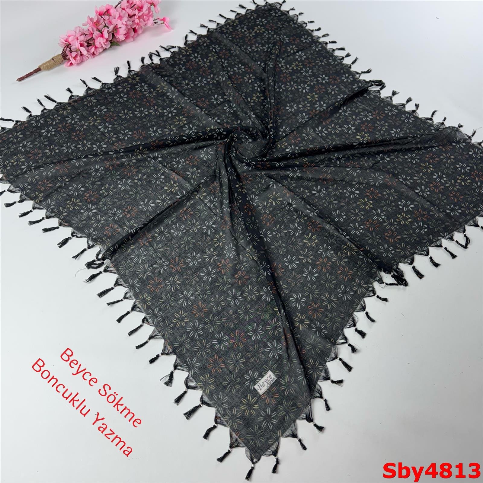 L-071 Beyce Sökme Boncuklu Yazma