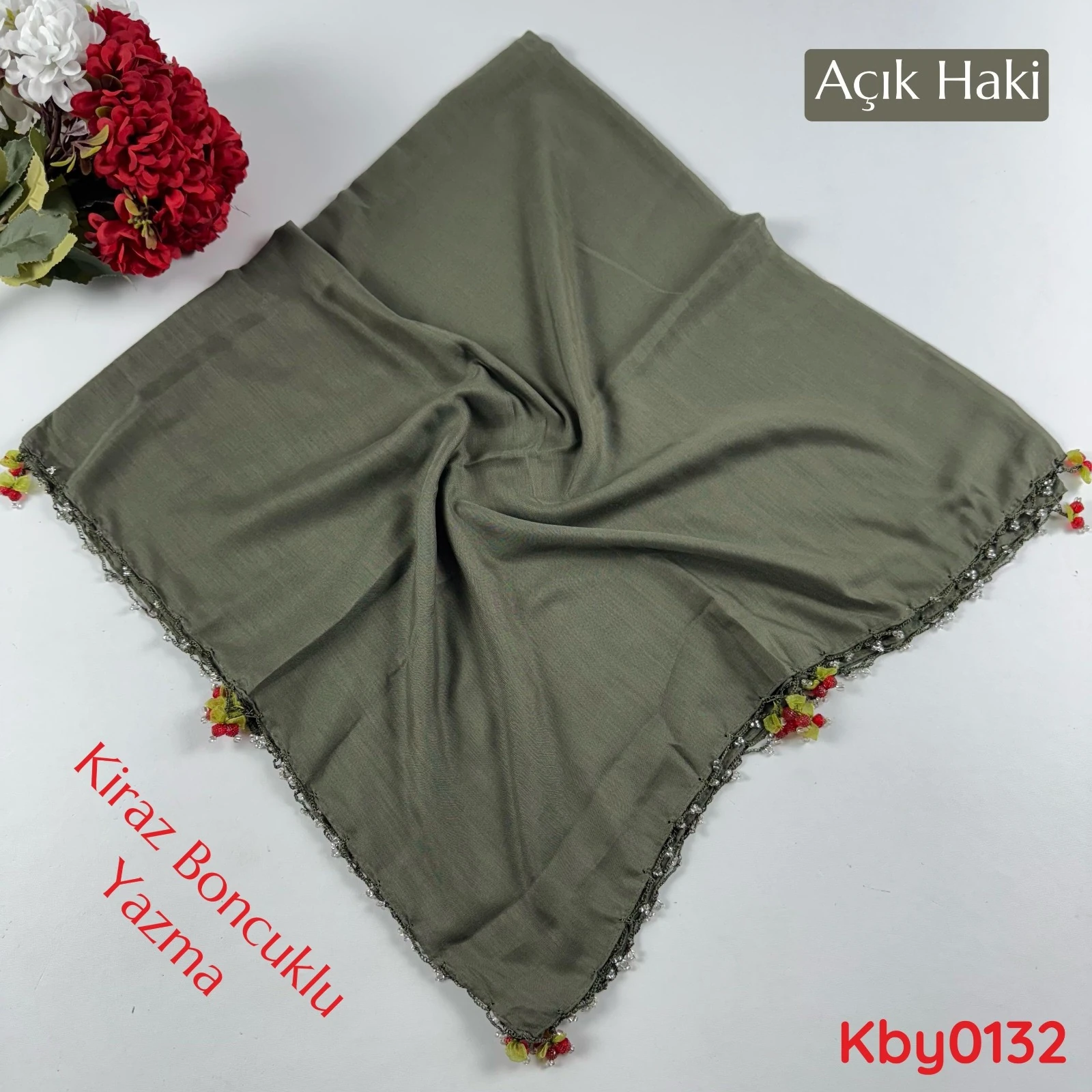 M-137 Kiraz Boncuklu Yazma