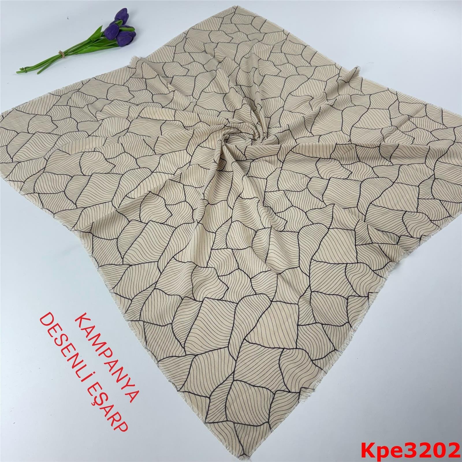 ZK-019 Kampanya Desenli Eşarp